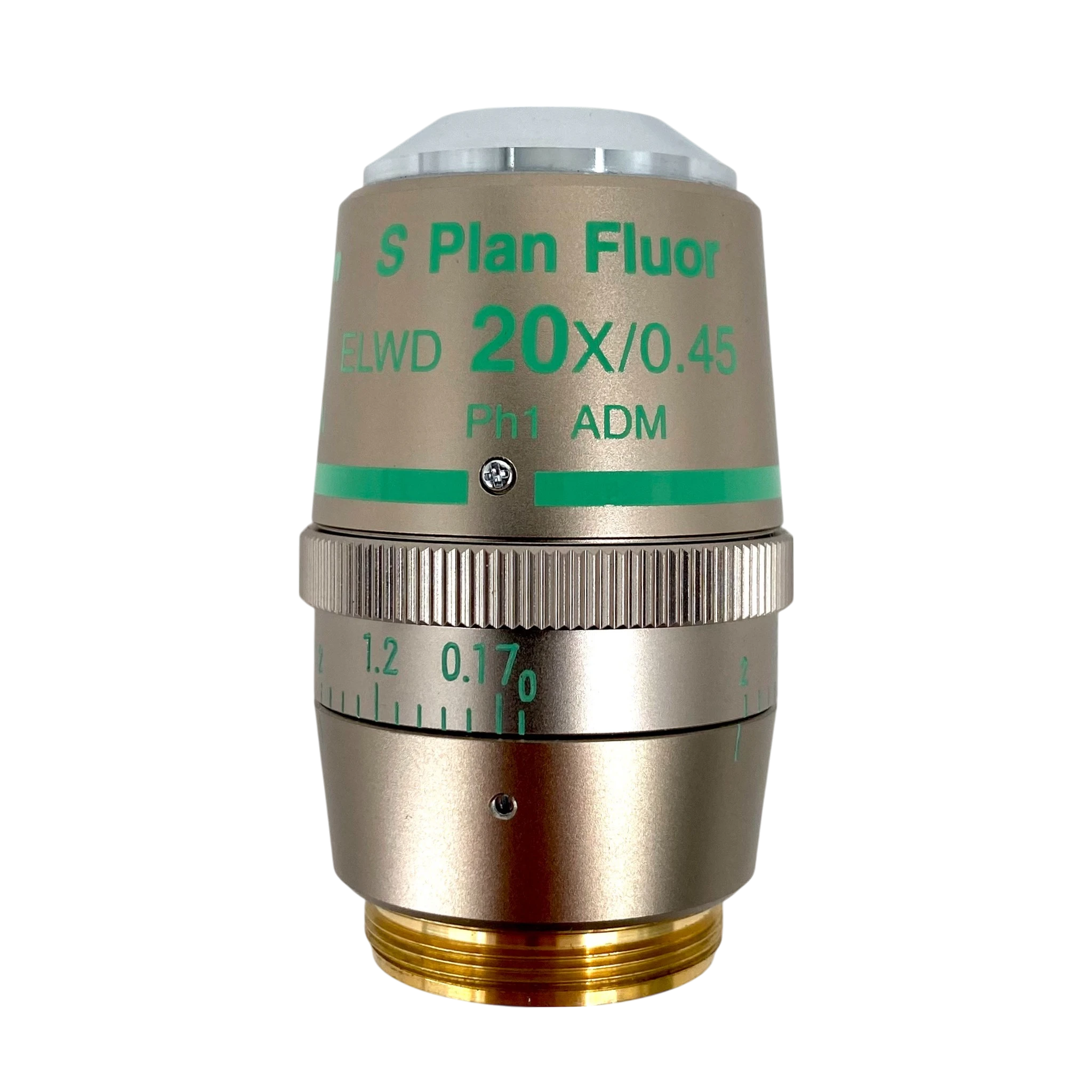Nikon  S Plan Fluor ELWD 20x/0.45 Ph1 ADM M25 Thread Size Microscope Objective