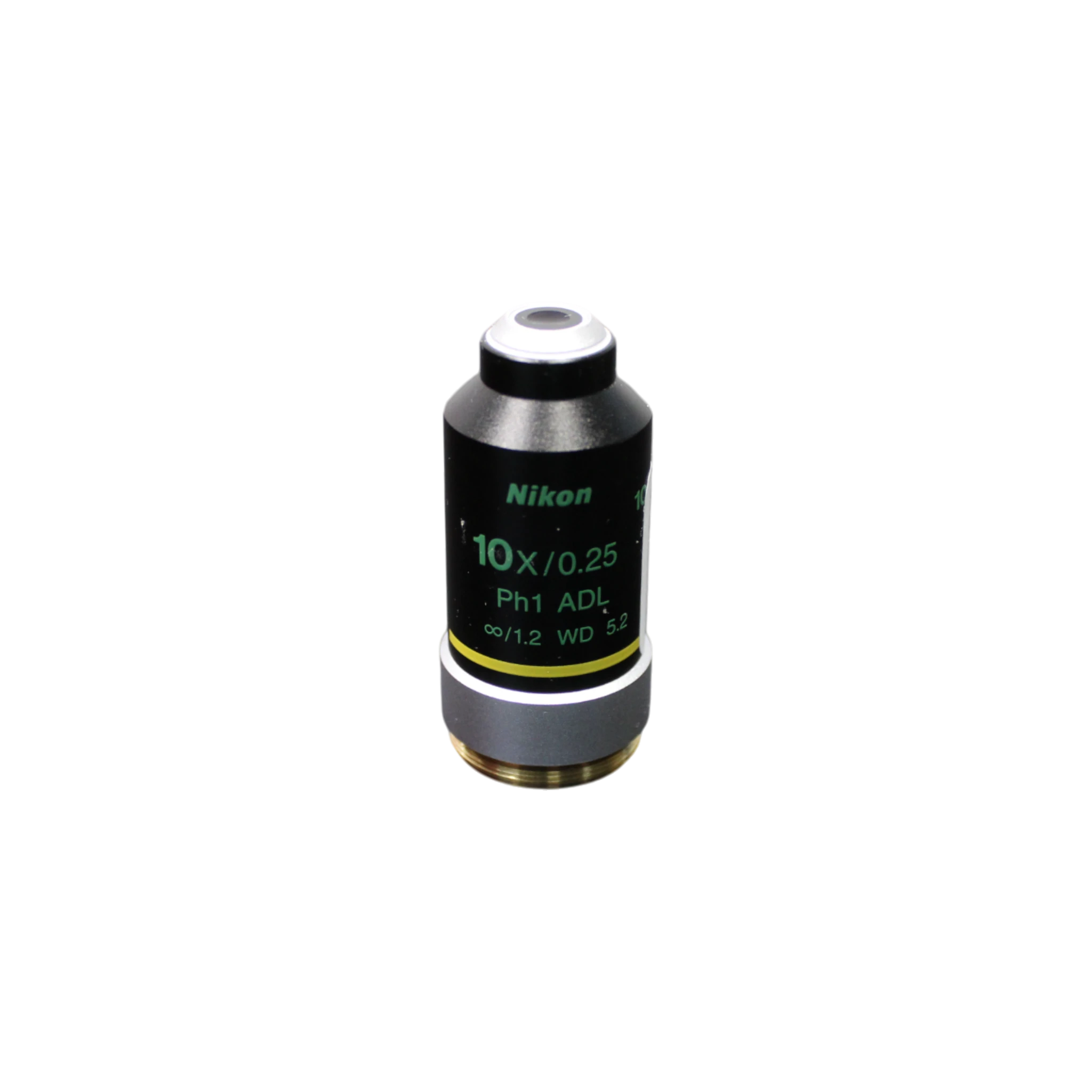 Nikon  Achromat ADL 10x/0.25 M25 Thread Size Microscope Objective