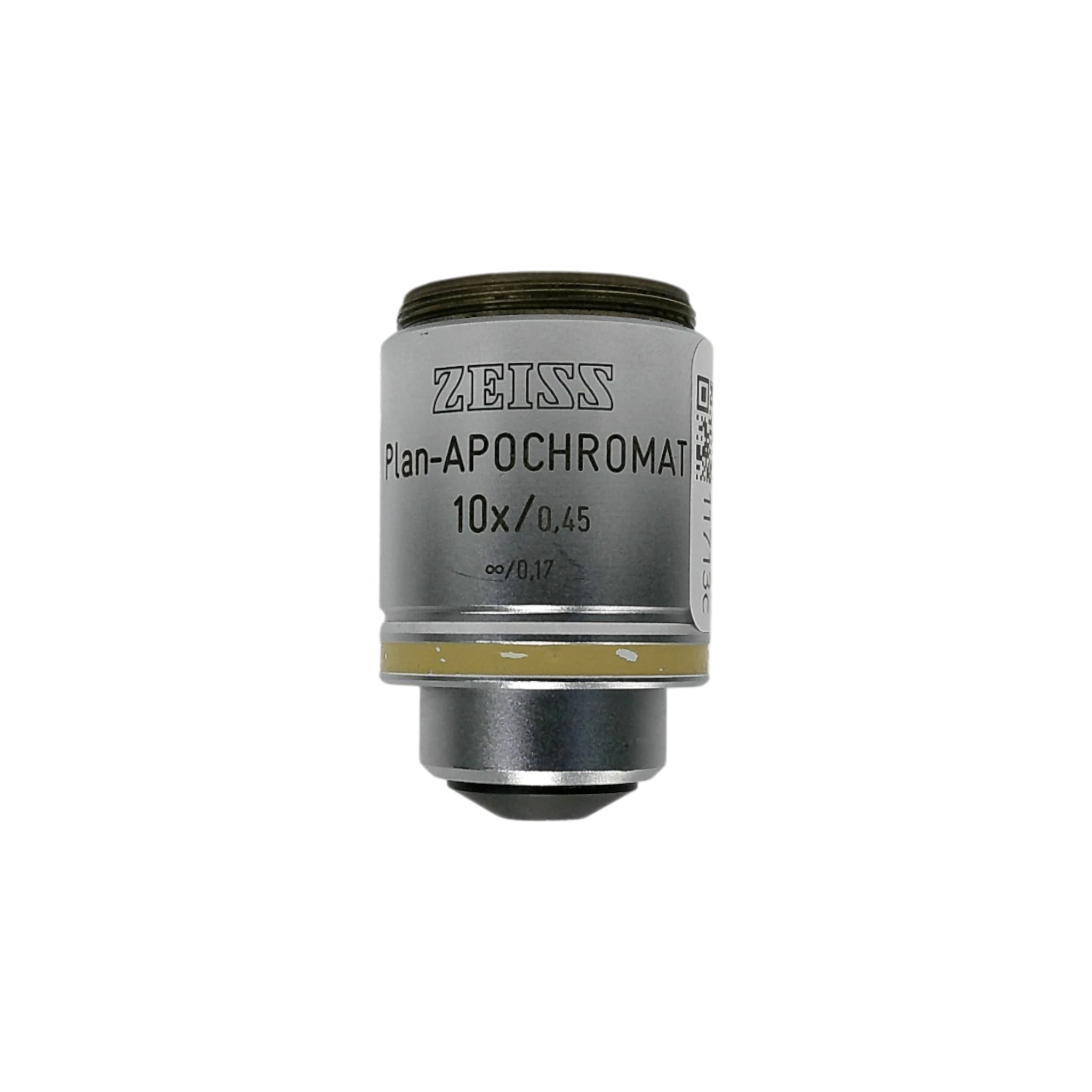 Zeiss Plan-Apochromat 10x/0.45 M27 Thread Size Microscope Objective