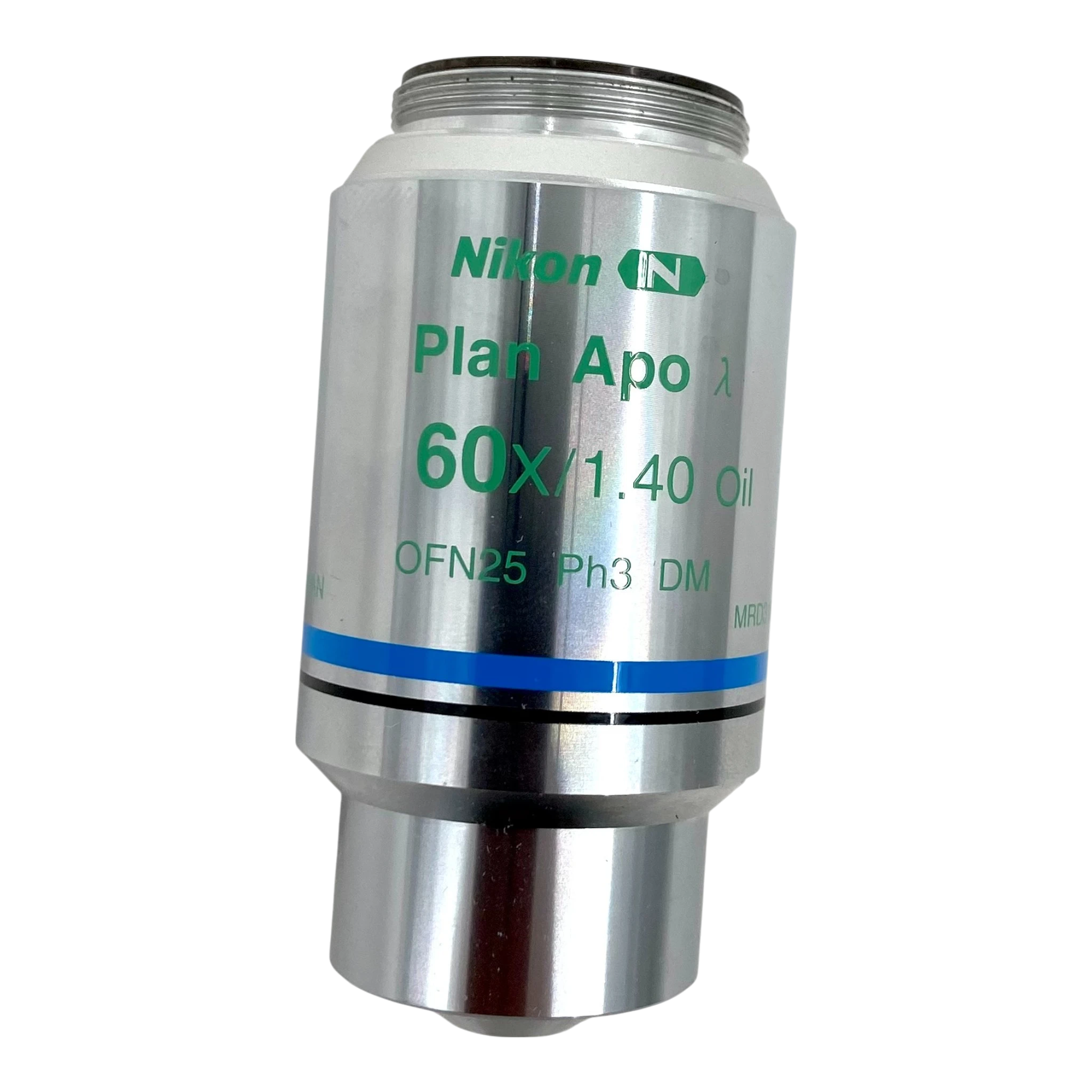 Nikon  Plan Apo λ 60x/1.40 Oil OFN25 Ph3 DM M25 Thread Size Microscope Objective