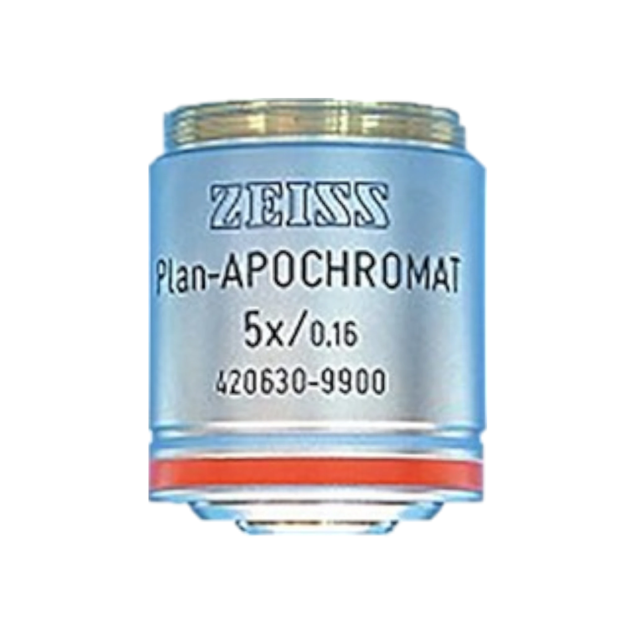 Zeiss Plan-Apochromat 5x/0.16 M27 Thread Size Microscope Objective