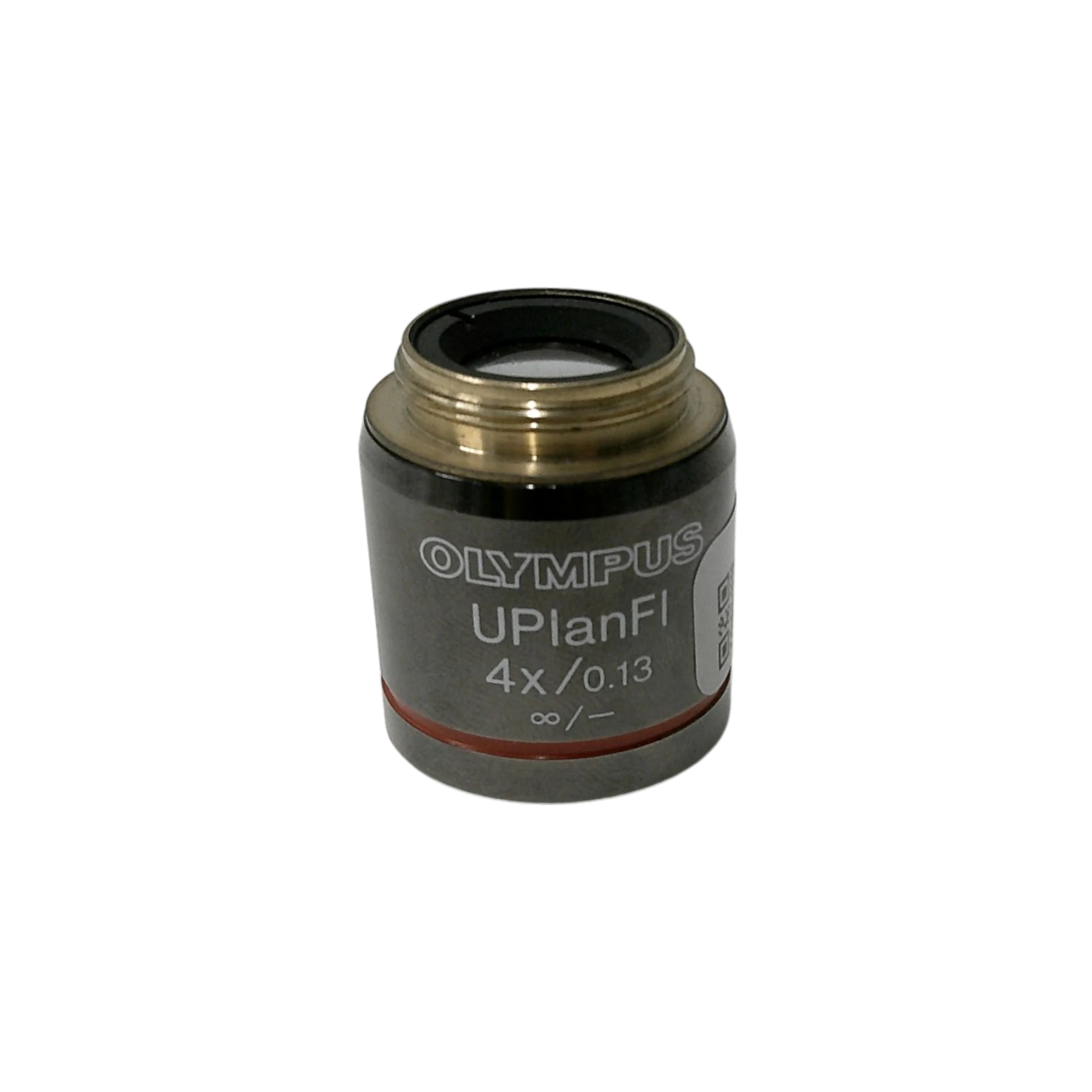 Olympus UPlanFl 4x/0.13 RMS Thread Size Microscope Objective
