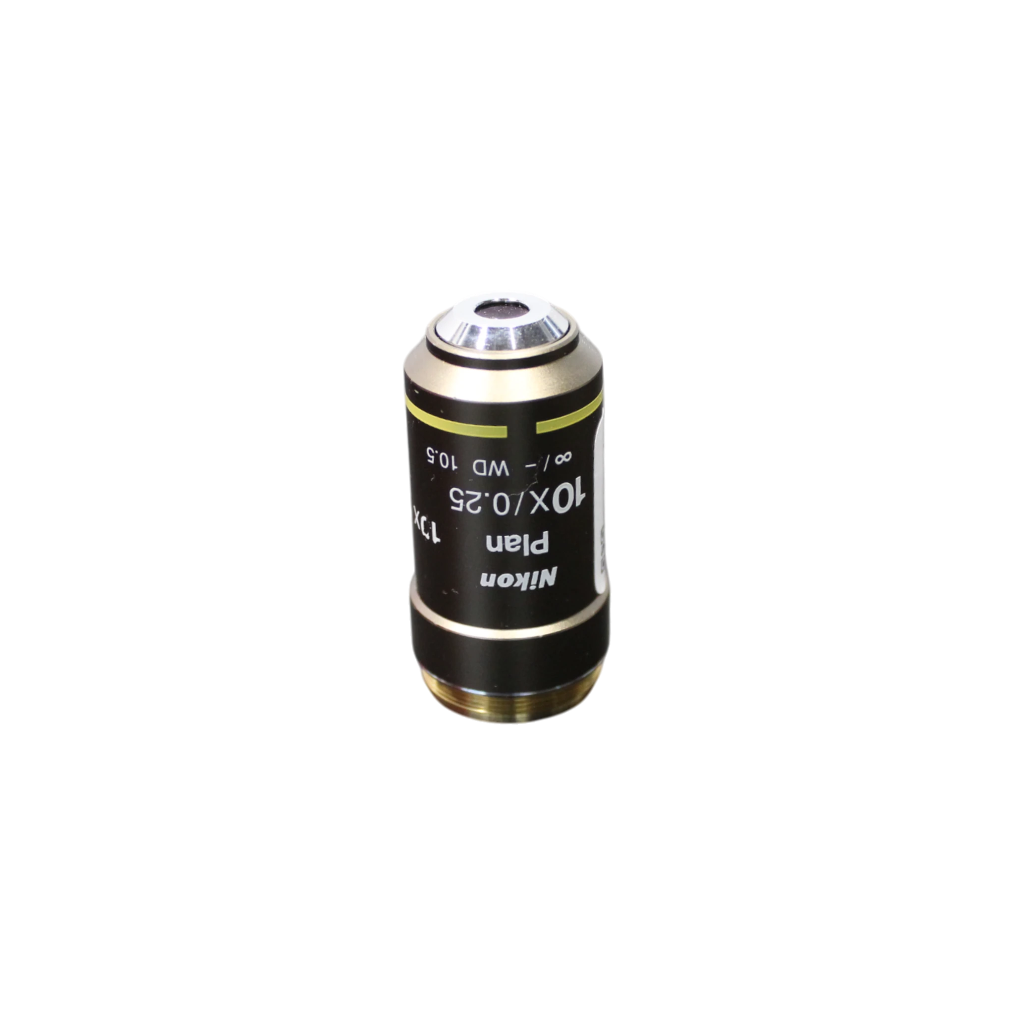 Nikon Plan 10x/0.25 M25 Thread Size Microscope Objective | LabX.com