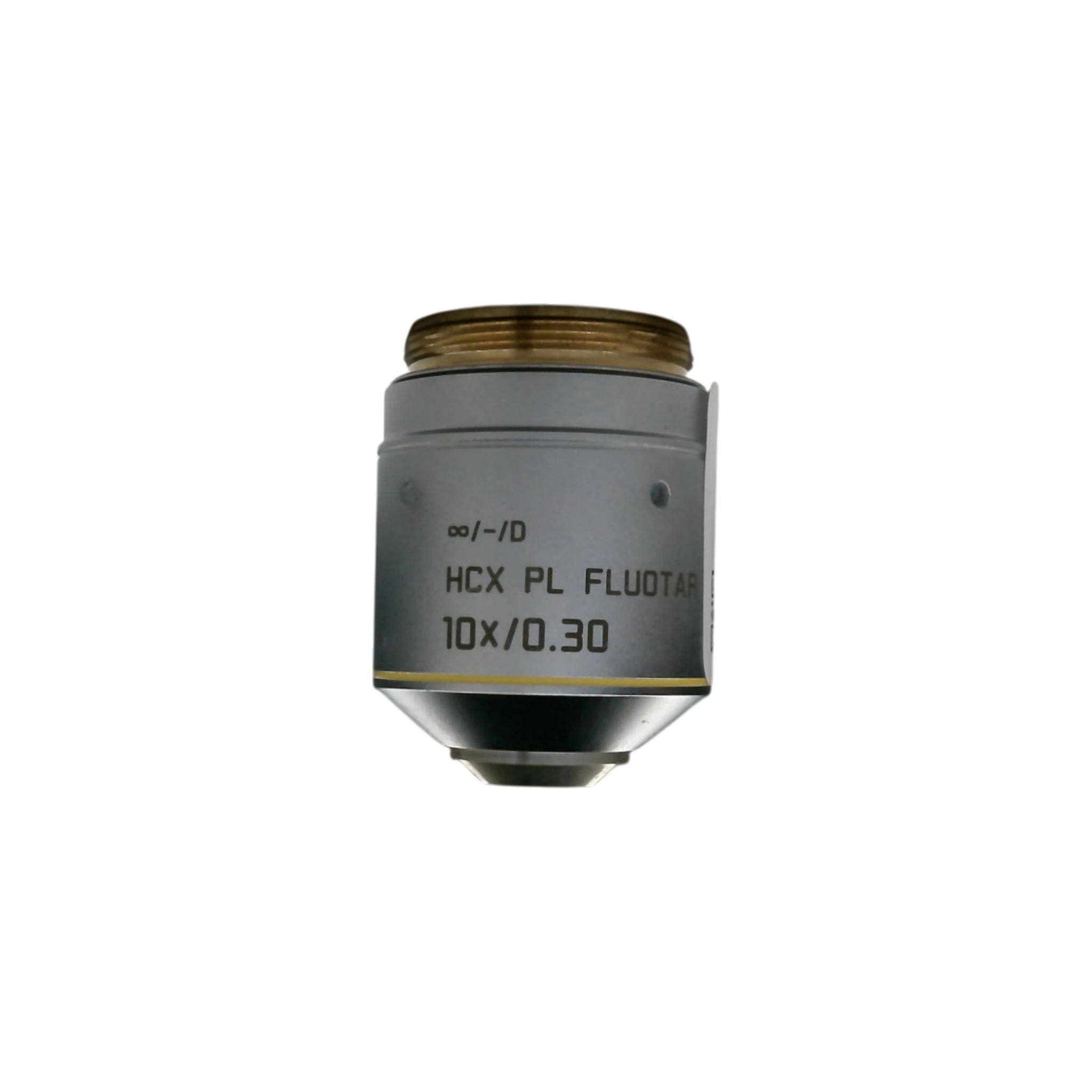 Leica HCX PL Fluotar 10x/0.3 M25 Thread Size Microscope Objective