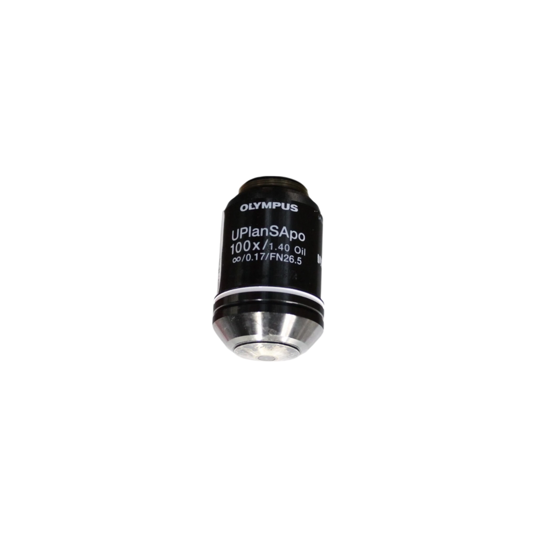 Olympus UPlanSApo 100x/1.4 Oil RMS Thread Size Microscope Objective.