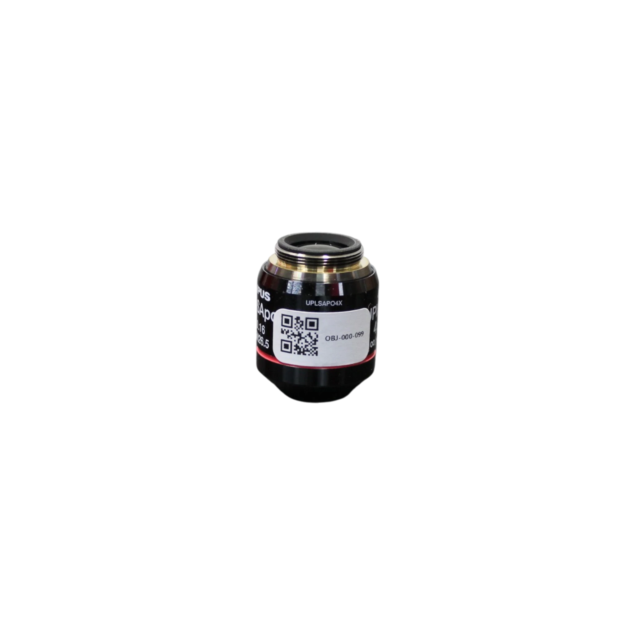 16 Rms Olympus UPlanSApo 4x/0.16 RMS Thread Size Microscope Objective | LabX.com