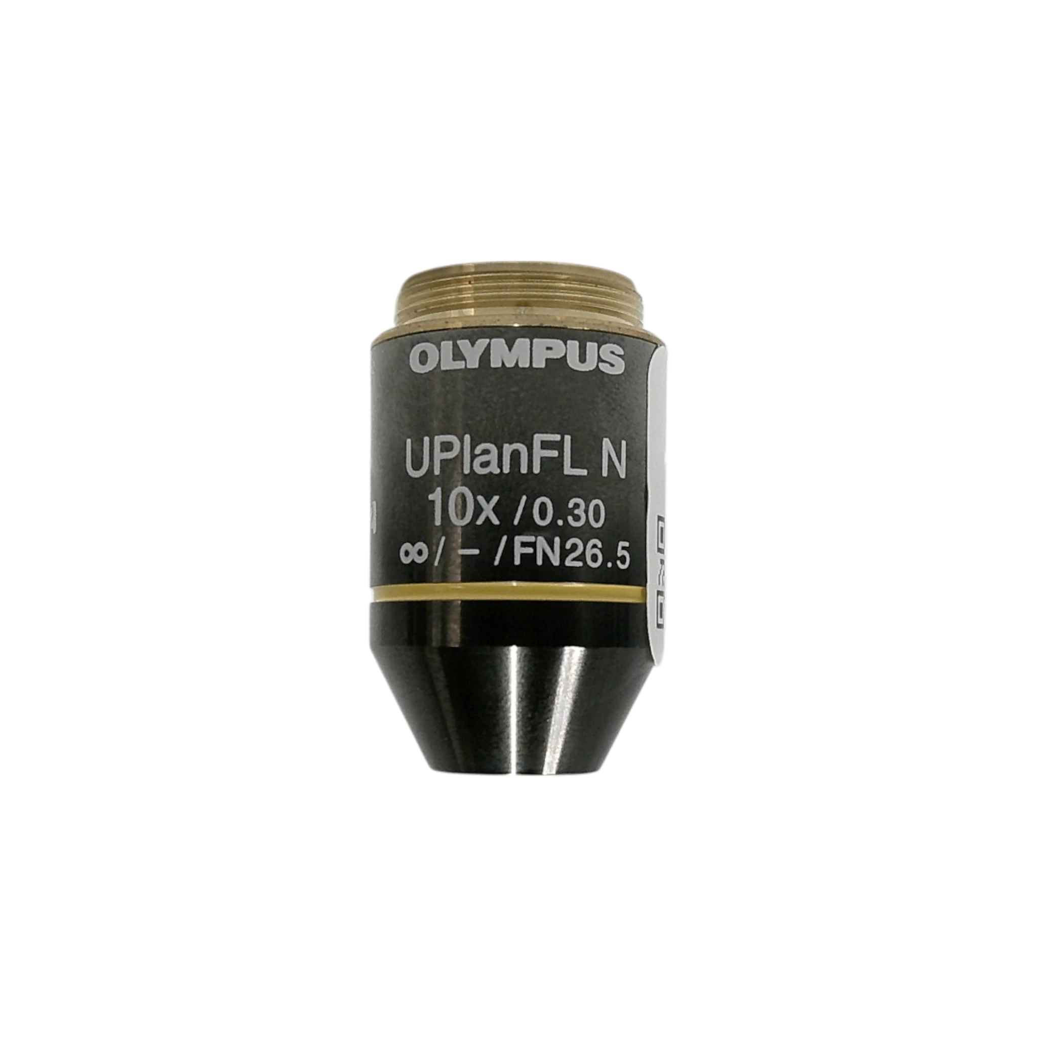 Olympus UPlanFL N 10x/0.30 RMS Thread Size Microscope Objective.