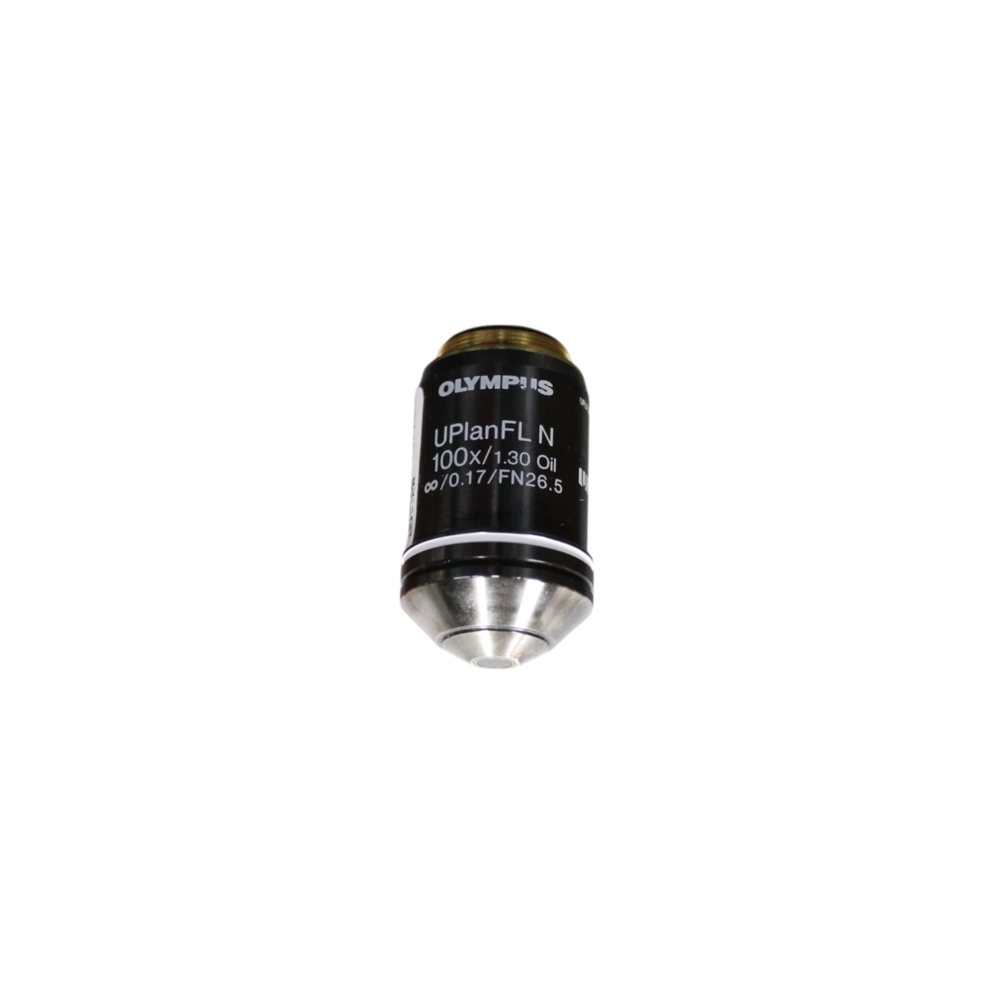 Olympus UPlanFL N 100x/1.30 Oil RMS Thread Size Microscope Objective