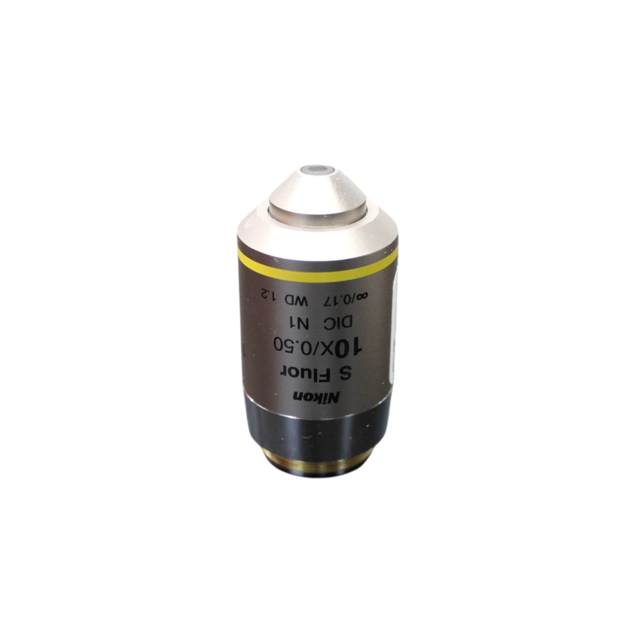 Nikon  S Fluor DIC N1 10x/0.5 M25 Thread Size Microscope Objective