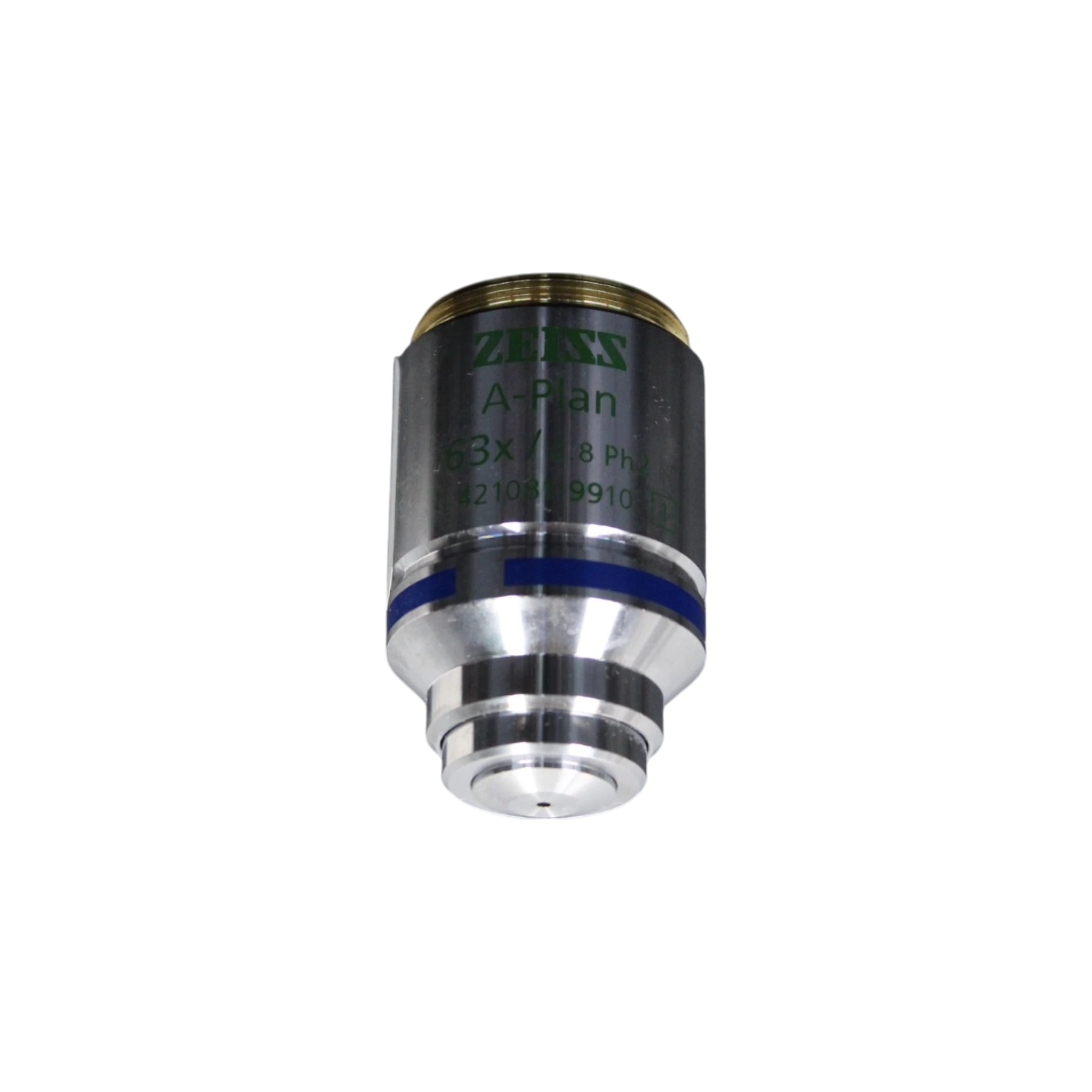Zeiss A-Plan 63x/0.8 Ph2 M27 Thread Size Microscope Objective