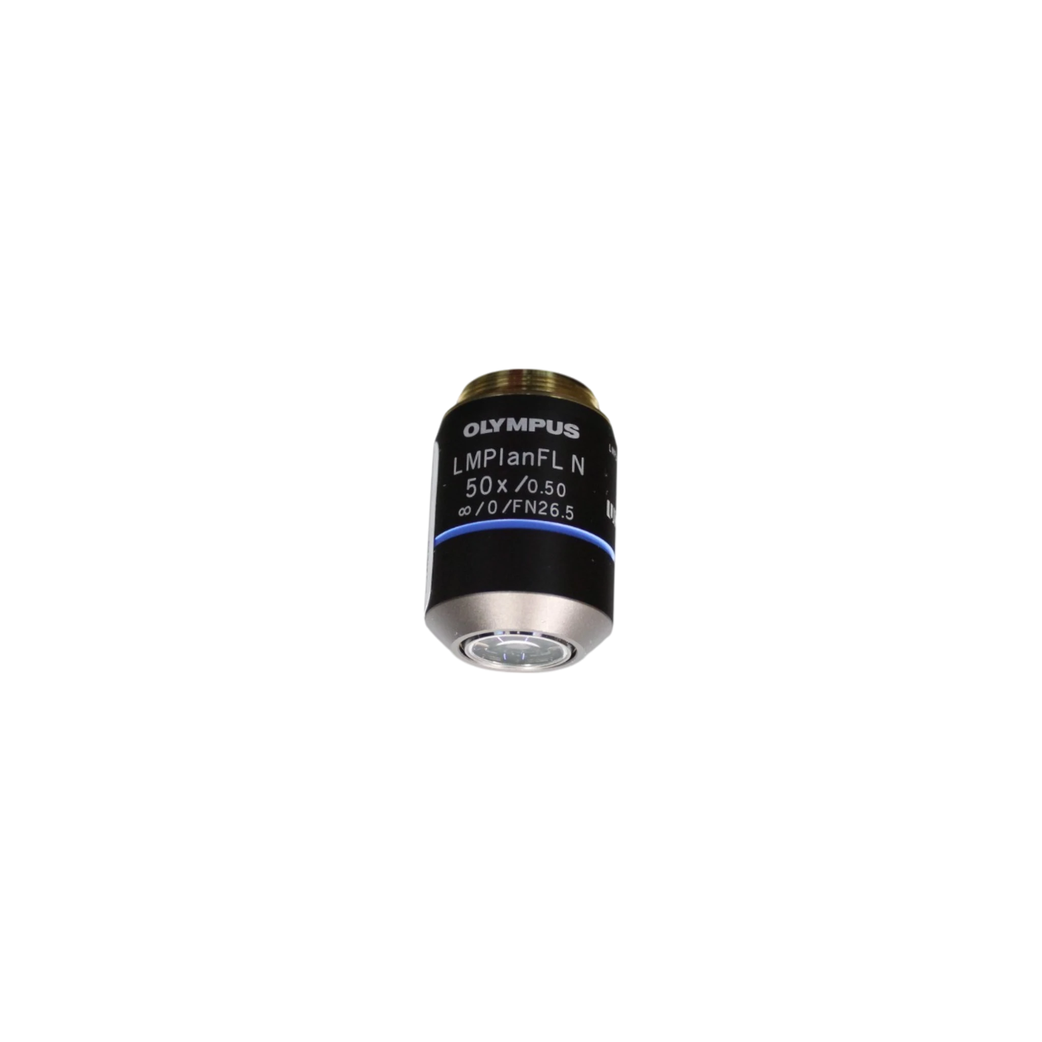 Olympus LMPlanFL N 50x/0.5 RMS Thread Size Microscope Objective