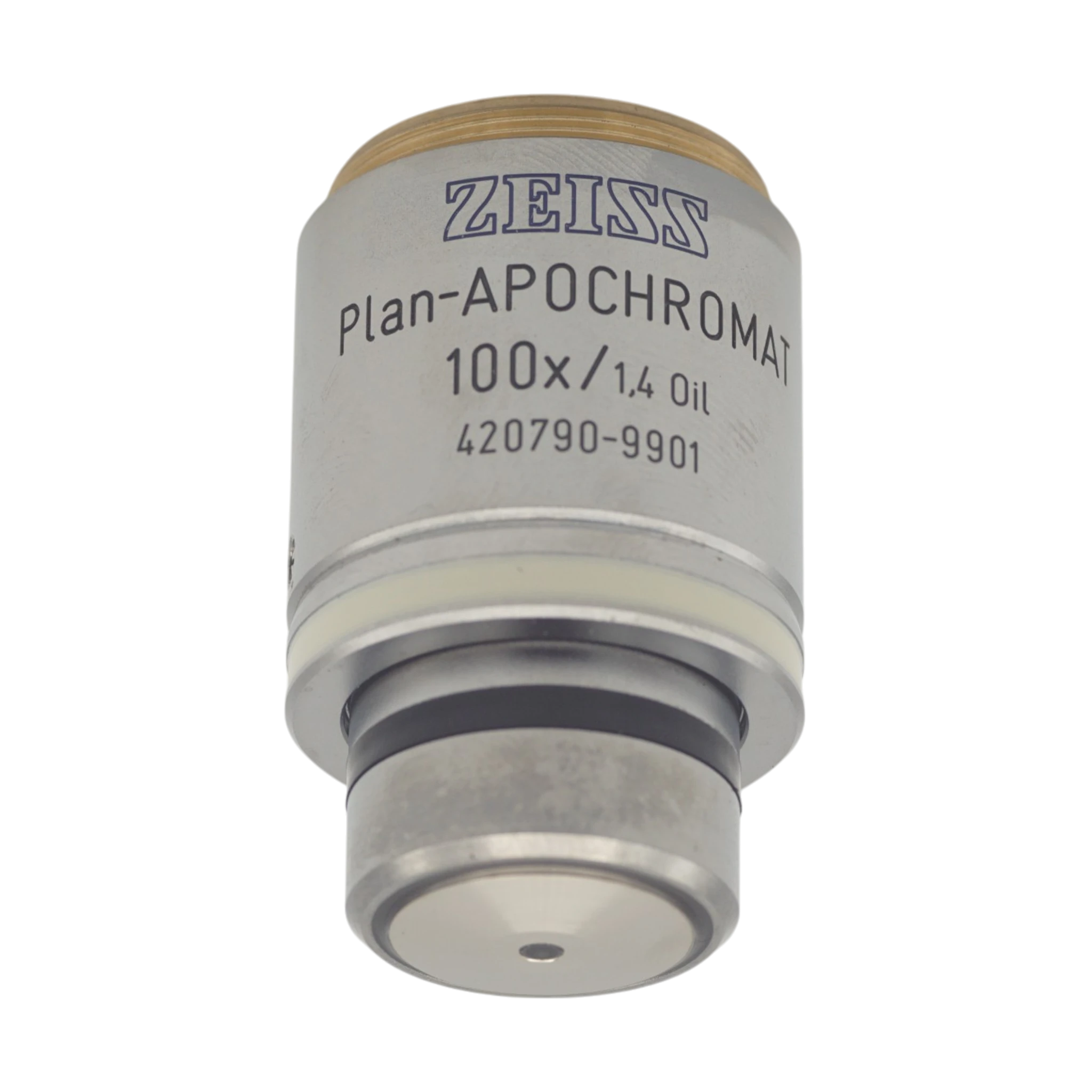Zeiss Plan-Apochromat 100x/1.4 Oil M27 Thread Size Microscope Objective