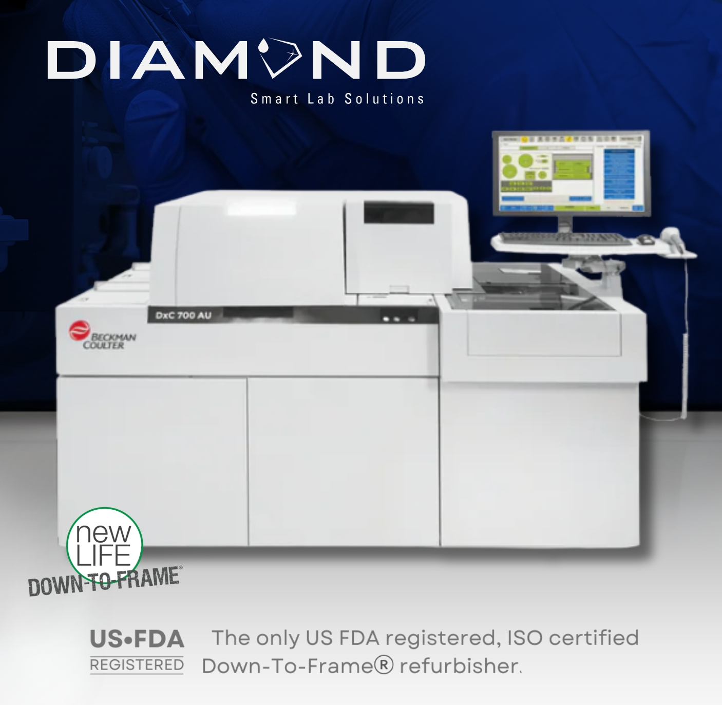 Beckman DXC 700AU Chemistry Analyzer