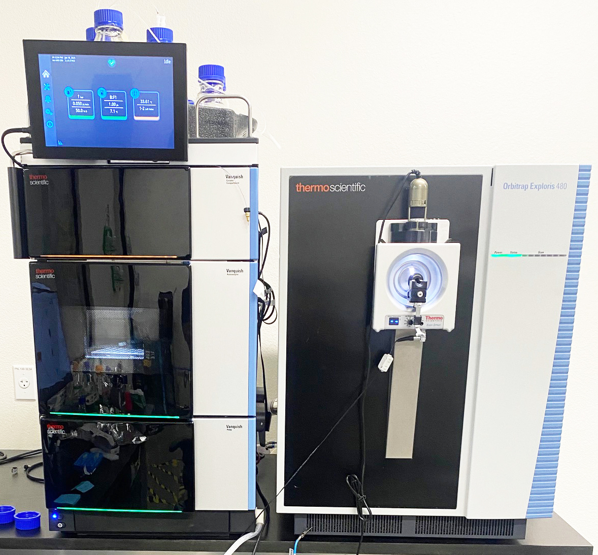 Thermo Orbitrap Exploris 480 from 2022 with Vanquish UPLC