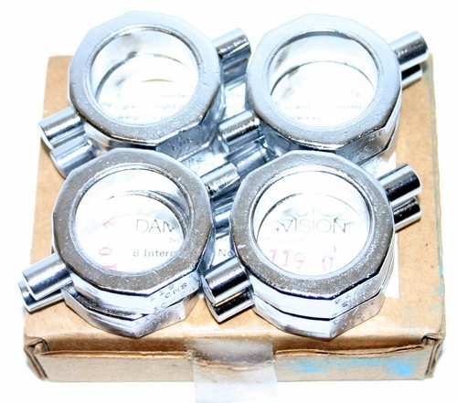 IEC TRUNNION RINGS, MODEL 325, BOX OF EIGHT, SINGL