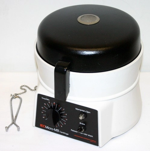 IEC CENTRIFUGE, MODEL MICRO MB WITH THERMO MICROTU