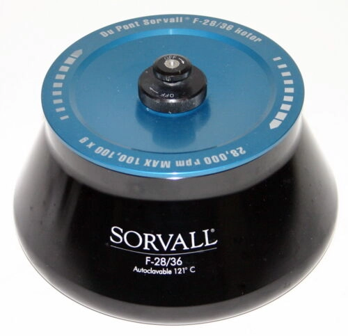 SORVALL SUPERSPEED FIXED ANGLE ROTOR, MODEL F-28/3