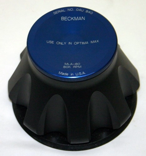 BECKMAN ULTRACENTRIFUGE FIXED ANGLE TITANIUM ROTOR