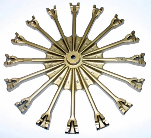 IEC 16-PLACE Trunnion-Type Horizontal Rotor, Model