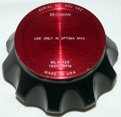 BECKMAN ULTRACENTRIFUGE FIXED ANGLE TITANIUM ROTOR