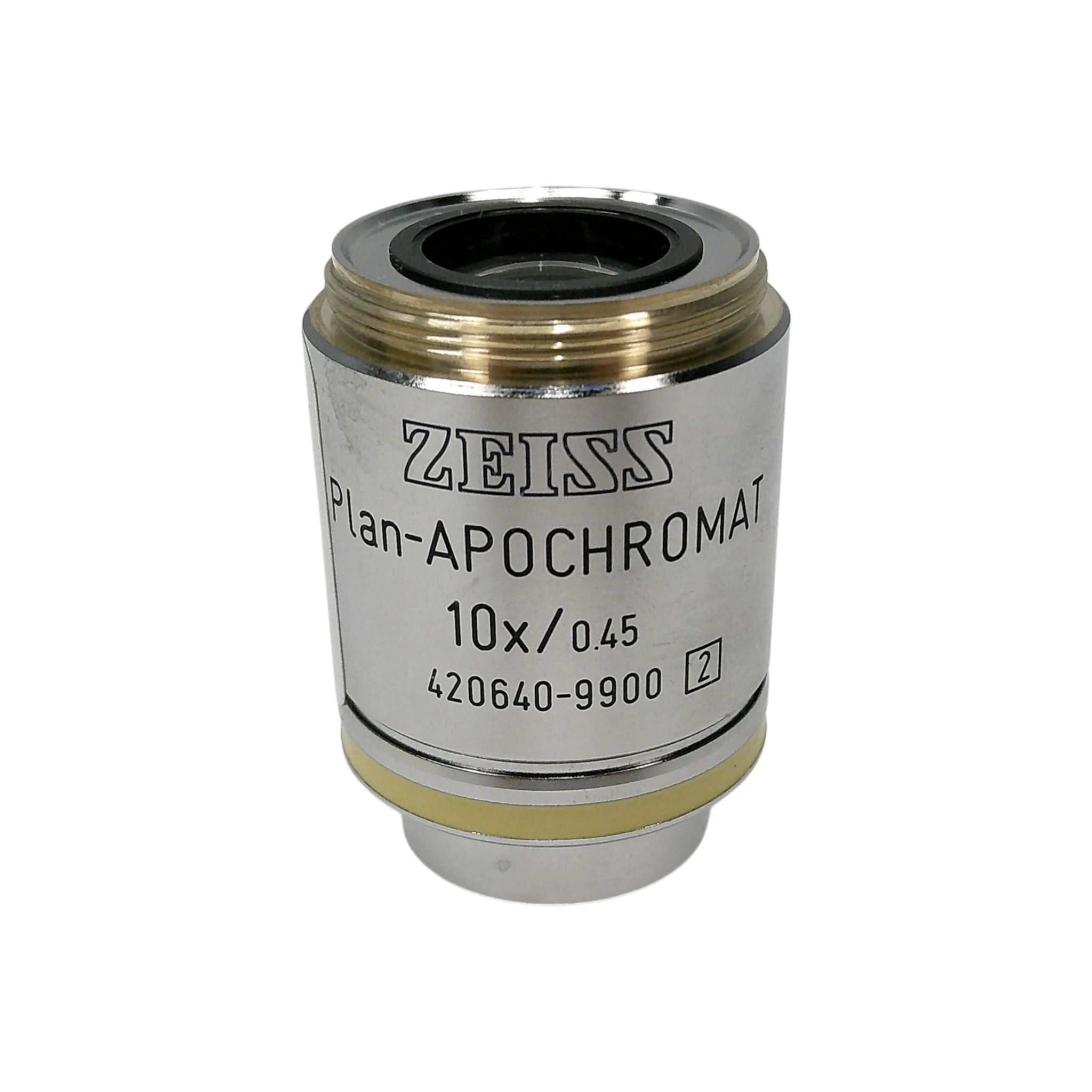 Zeiss Plan-Apochromat 10x/0.45 M27 Thread Size Microscope Objective