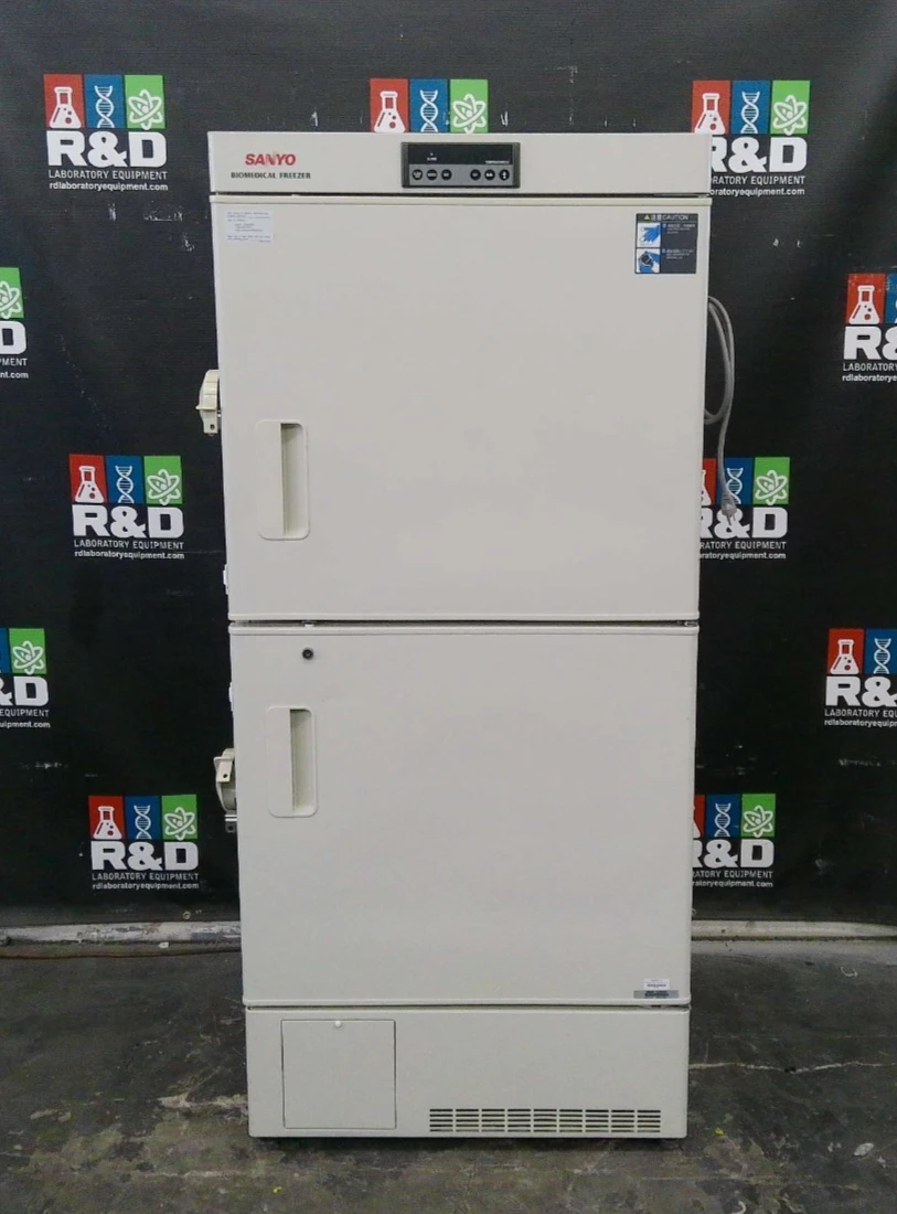 Sanyo MDF-U537 Two-Door Biomedical -30C Lab Freezer 17Cf 120V FULLY TESTED