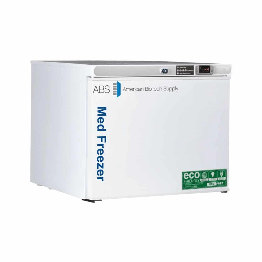 1.3 cu. ft. Premier Pharmacy/Vaccine Countertop Auto Defrost Freezer Freestanding – Left Hinged