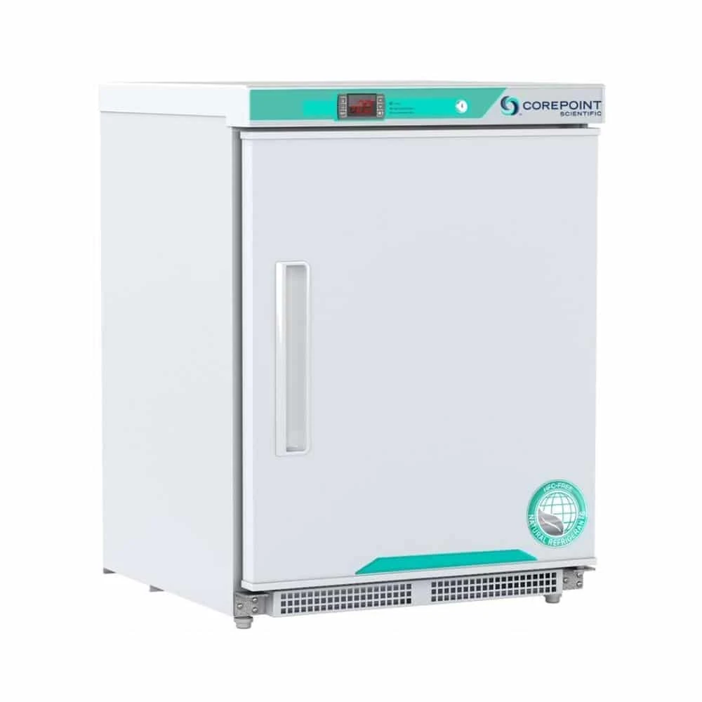 4.2 cu. ft Corepoint Scientific™ White Diamond Series Undercounter Freezer Built-In