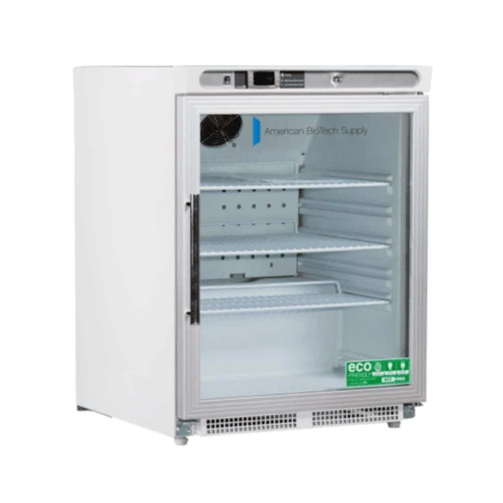4.6 cu. ft. Premier Glass Door Undercounter Refrigerator Built-In, ADA
