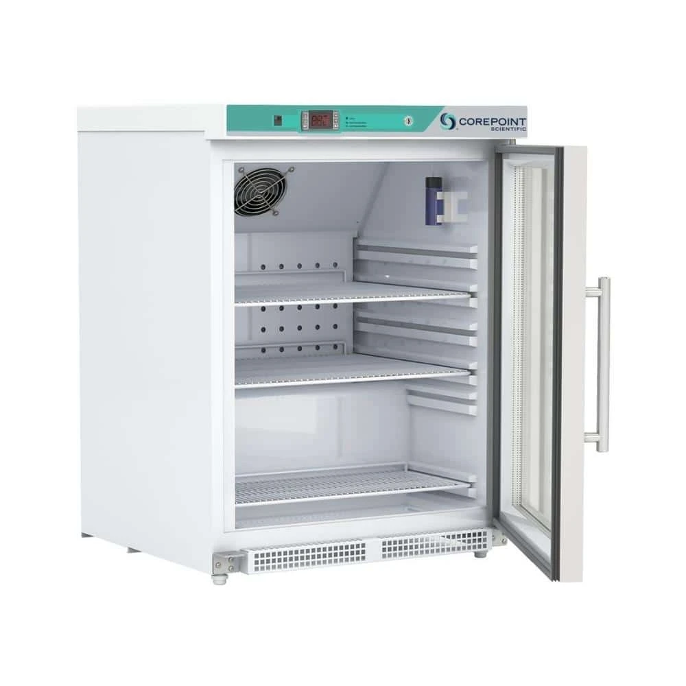 4.6 cu. ft. Corepoint Scientific™ White Diamond Series Undercounter Refrigerator Built-In