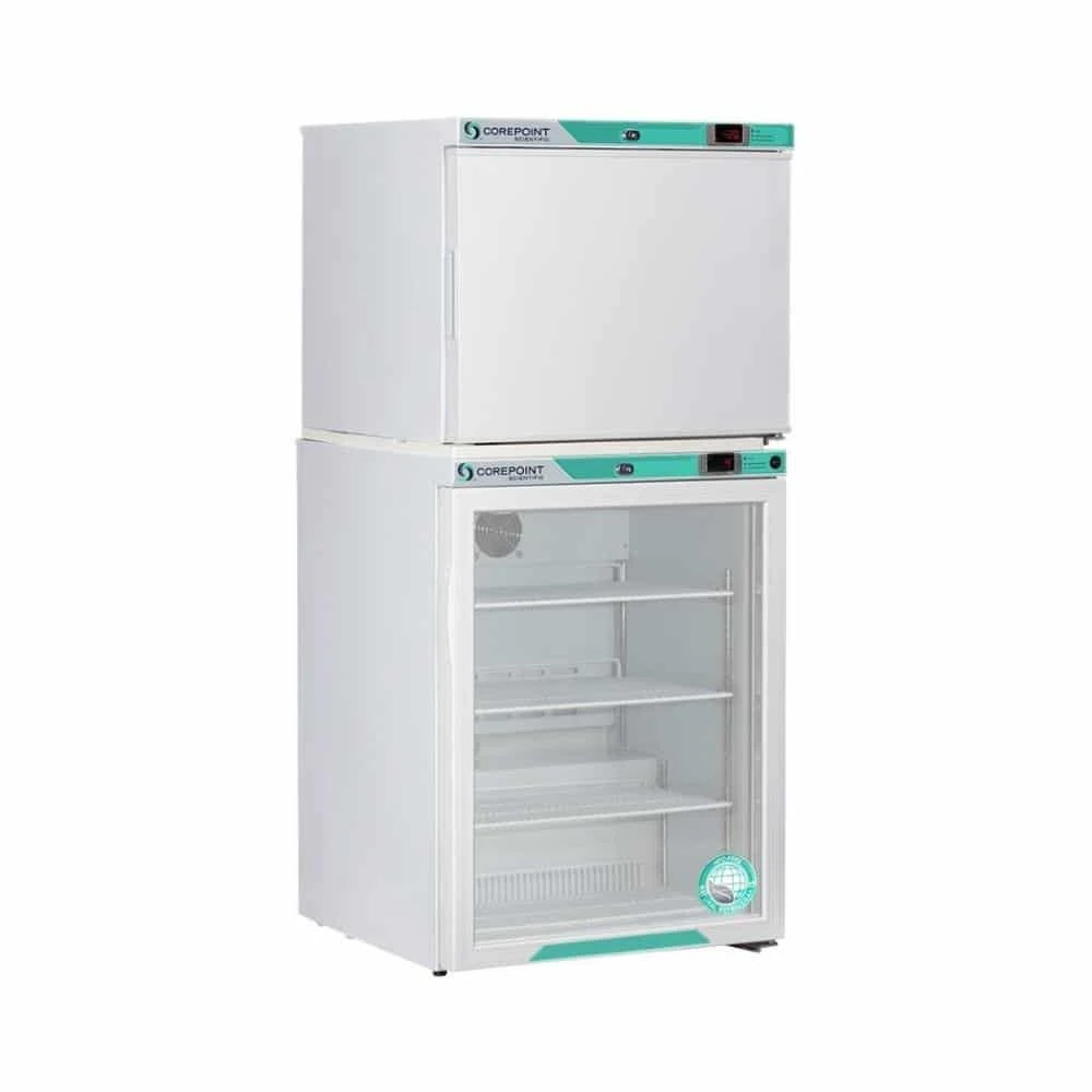 7 cu. ft. Corepoint Scientific™ White Diamond Refrigerator &amp; Freezer Combination with Auto Defrost Freezer
