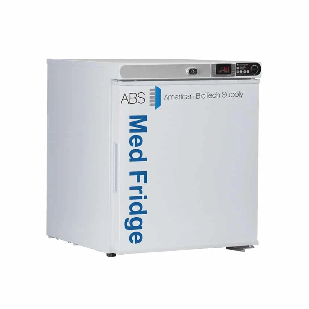 1 cu. ft. Premier Pharmacy/Vaccine Countertop Refrigerator Freestanding, Left Hinged