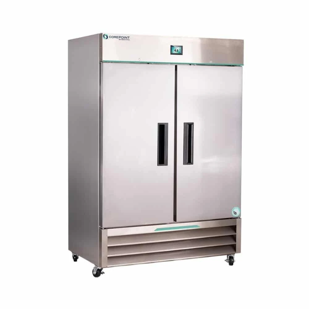 49 cu. ft. Corepoint Scientific™ White Diamond Series Laboratory and Medical Stainless Steel Refrigerator
