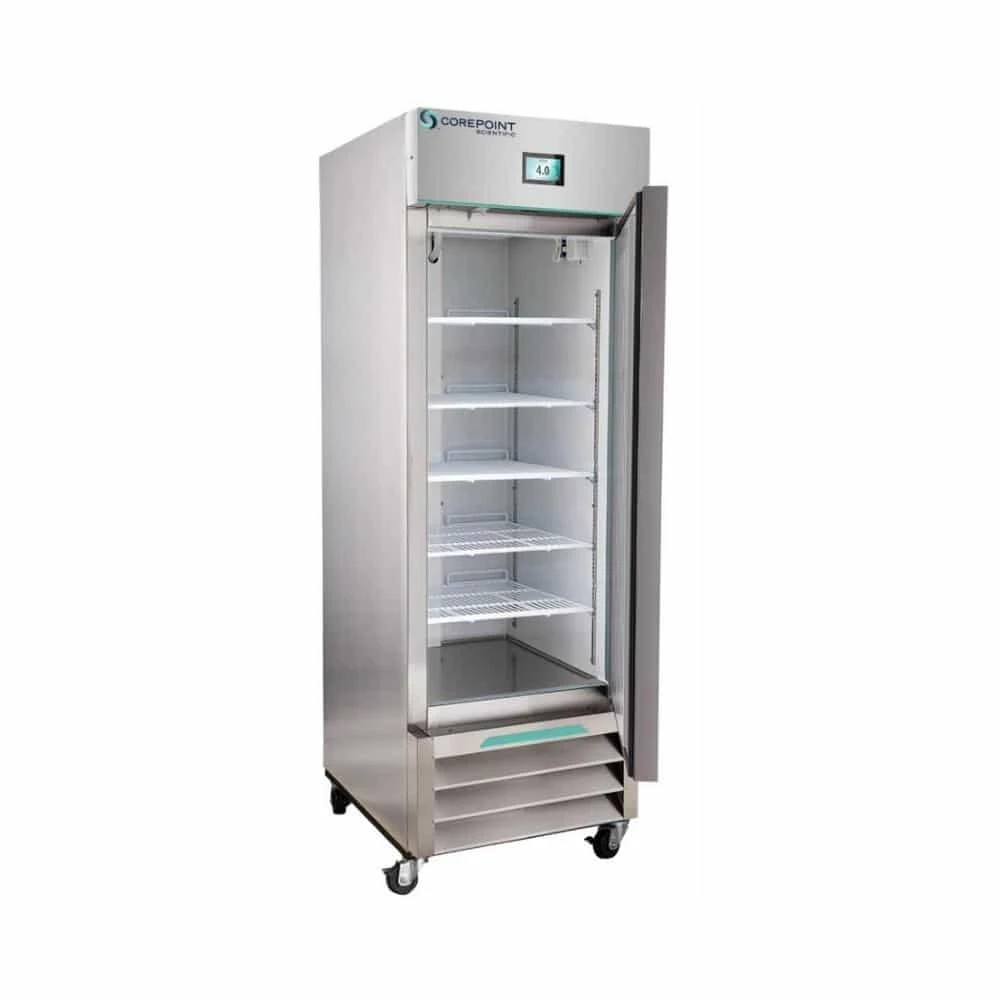 23 cu. ft. Corepoint Scientific™ White Diamond Series Laboratory and Medical Stainless Steel Refrigerator
