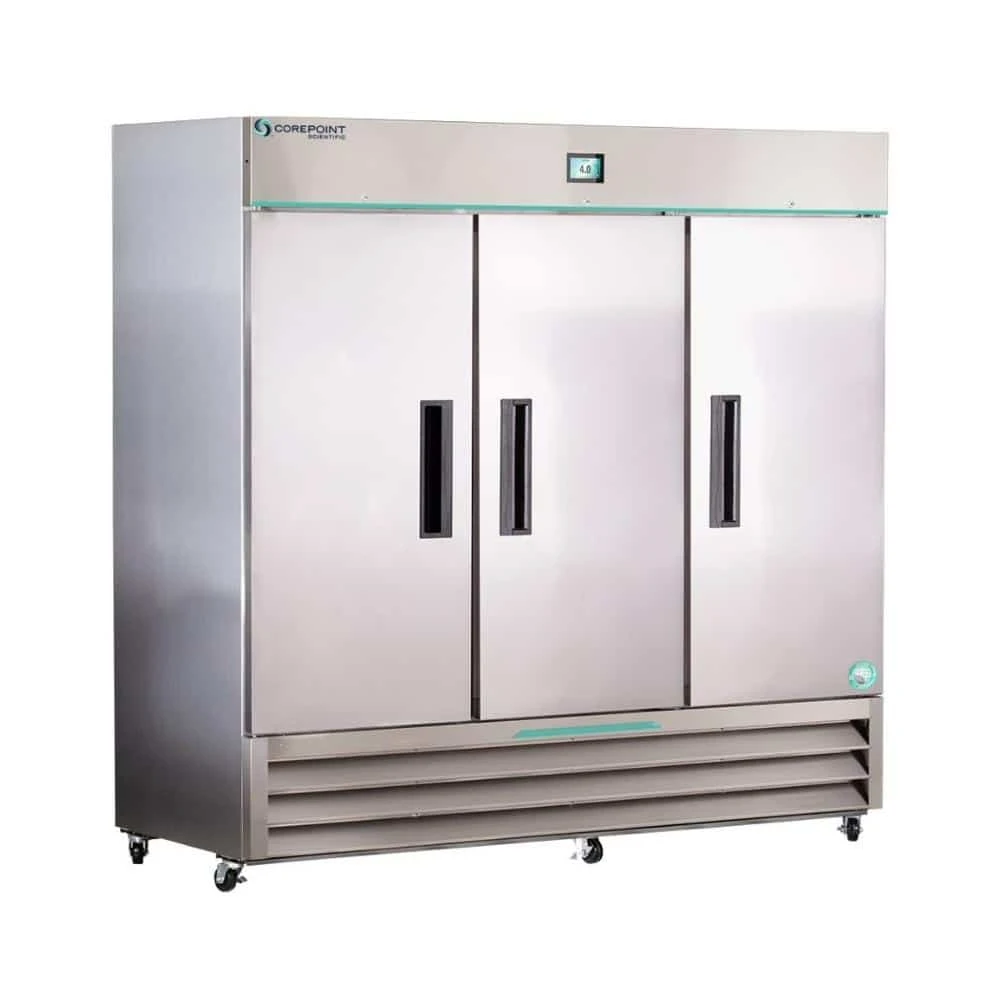 72 cu. ft. Corepoint Scientific™ White Diamond Series Laboratory and Medical Stainless Steel Refrigerator