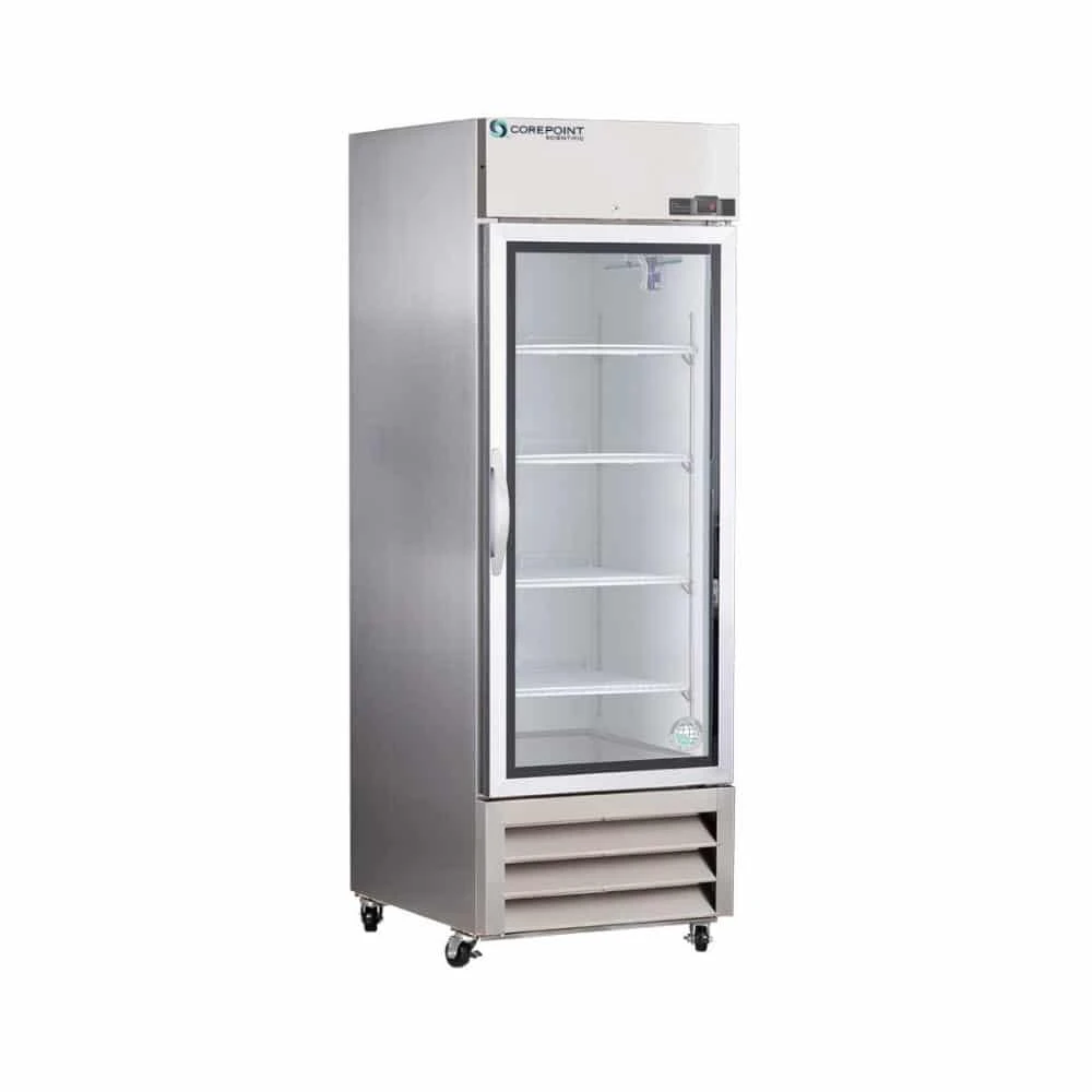 23 cu. ft. Corepoint Scientific™ General Purpose Glass Door Stainless Steel Refrigerator