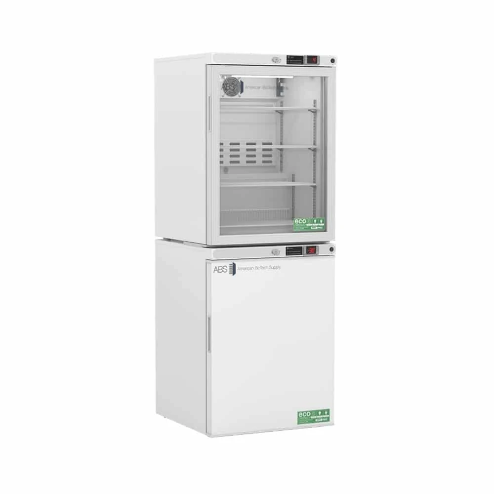 10 cu. ft. Refrigerator &amp; Freezer (-30°C Operation) Combination with Glass Door Refrigerator
