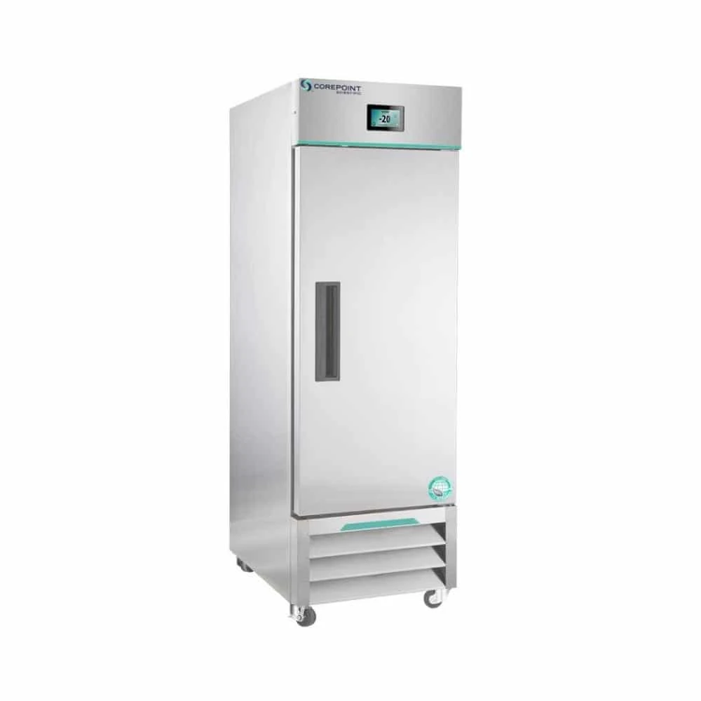 23 cu. ft Corepoint Scientific™ White Diamond Series Laboratory and Medical Stainless Steel Freezer