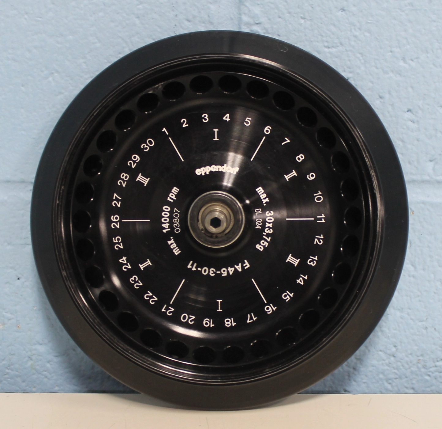 Eppendorf FA-45-30-11 Aerosol-Tight Fixed-Angle Rotor with Aluminum Lid