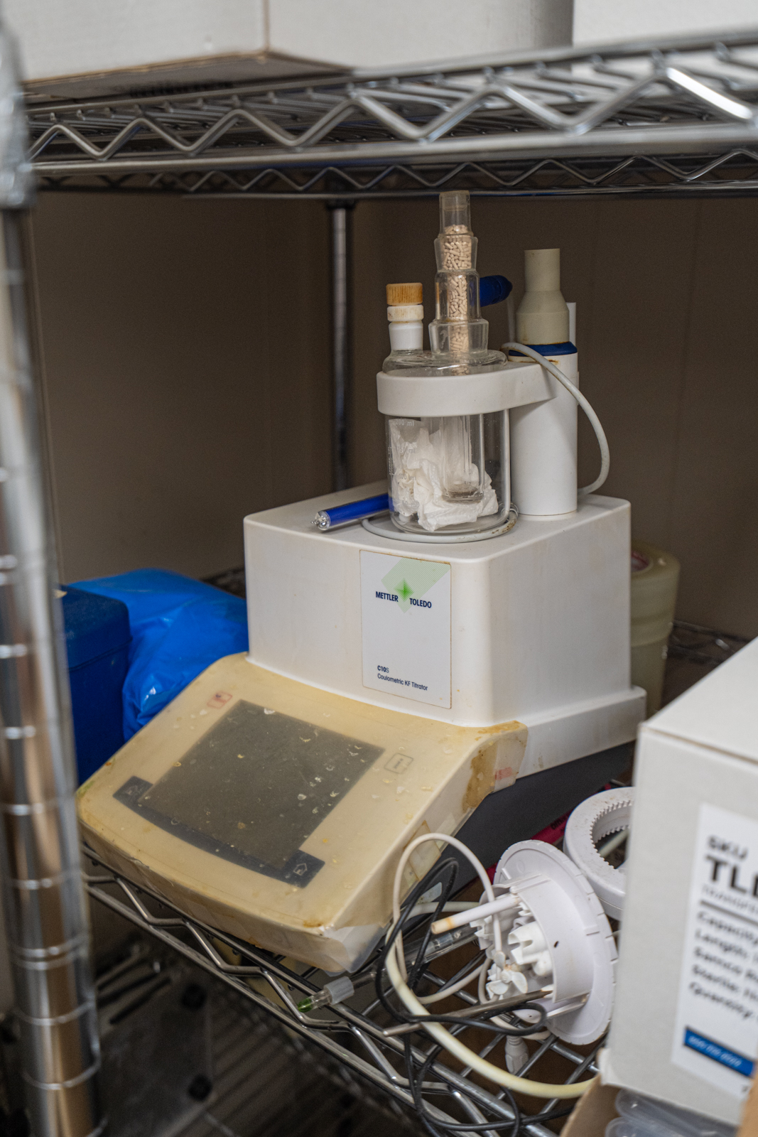 Mettler Toledo 30267114 Karl Fischer Compact C10SX Coulometer Titrator.