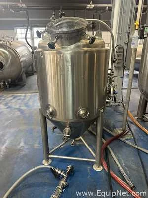 Lot 55 Listing# 1063839 Specific Mechanical Systems Stainless Steel Vertical Tank Capacity approximately 3 bbl