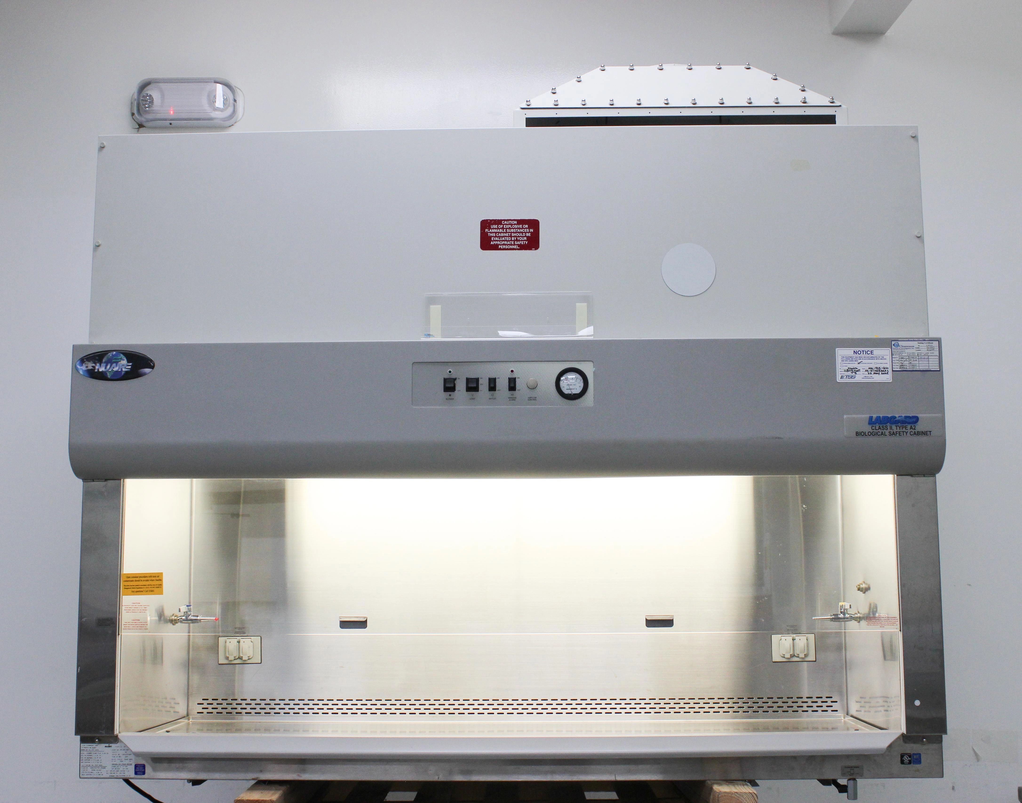 NuAire NU-425-600 Class II Type A2 Biosafety Cabinet 6-Ft Work Area, 120V - 3320589788