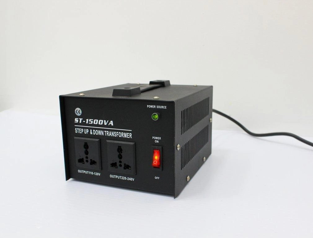 Grainger ST-1500VA Transformer Voltage Converter 110V to 240V Power Supply - 3372103