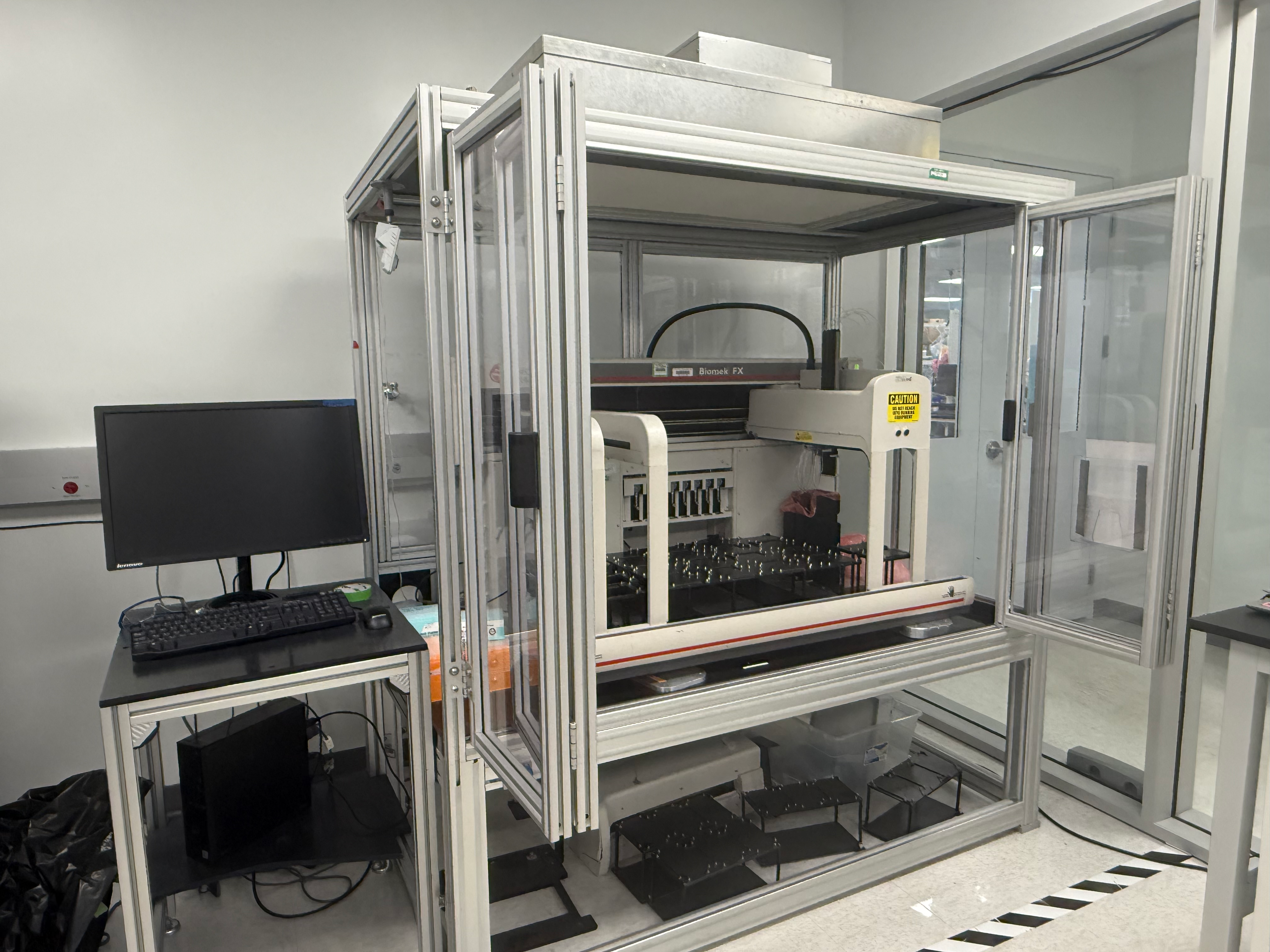 Beckman Biomek FK liquid handling robot, preowned, functional condition