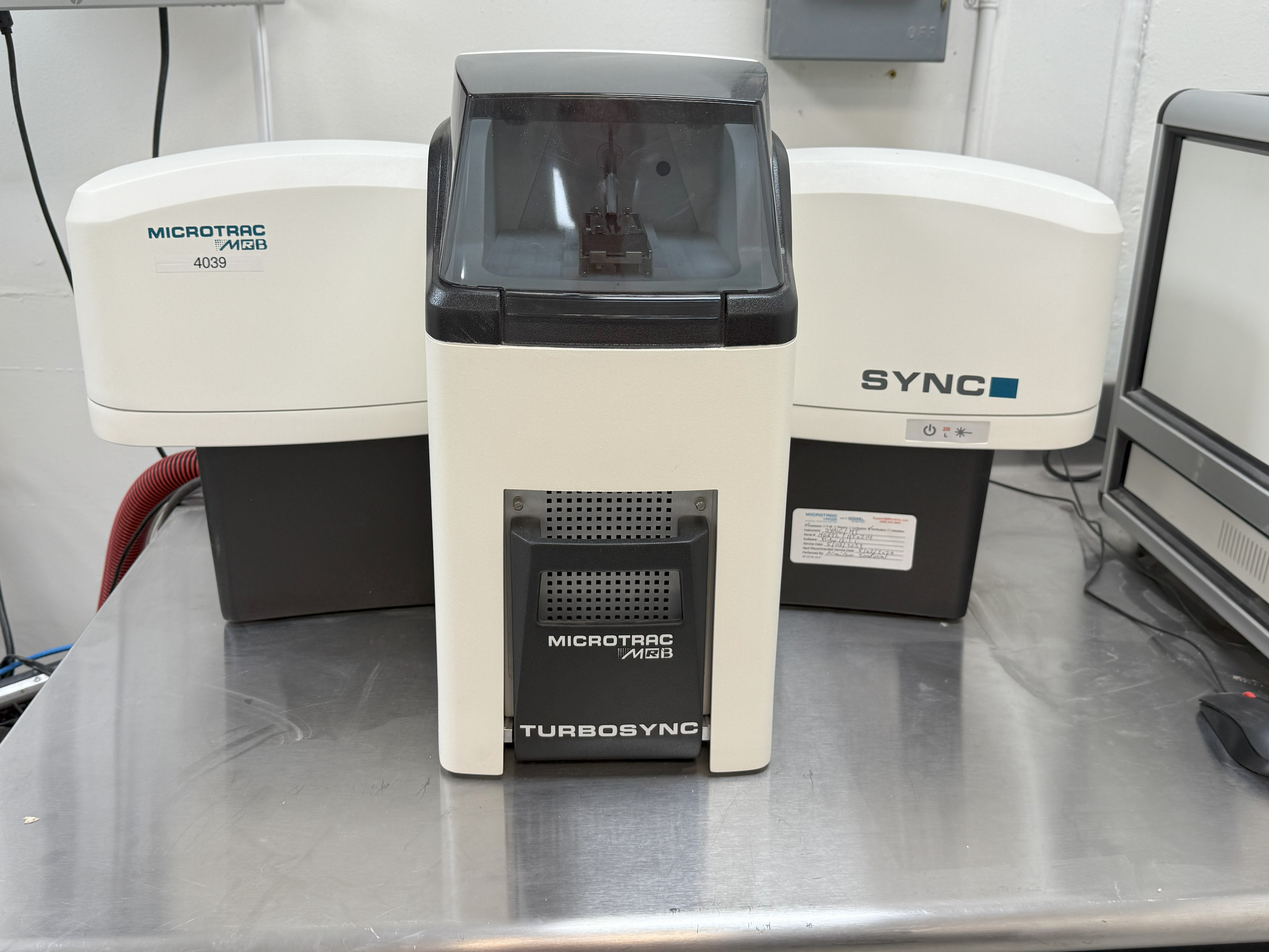 Microtrac Sync Laser Diffraction system 