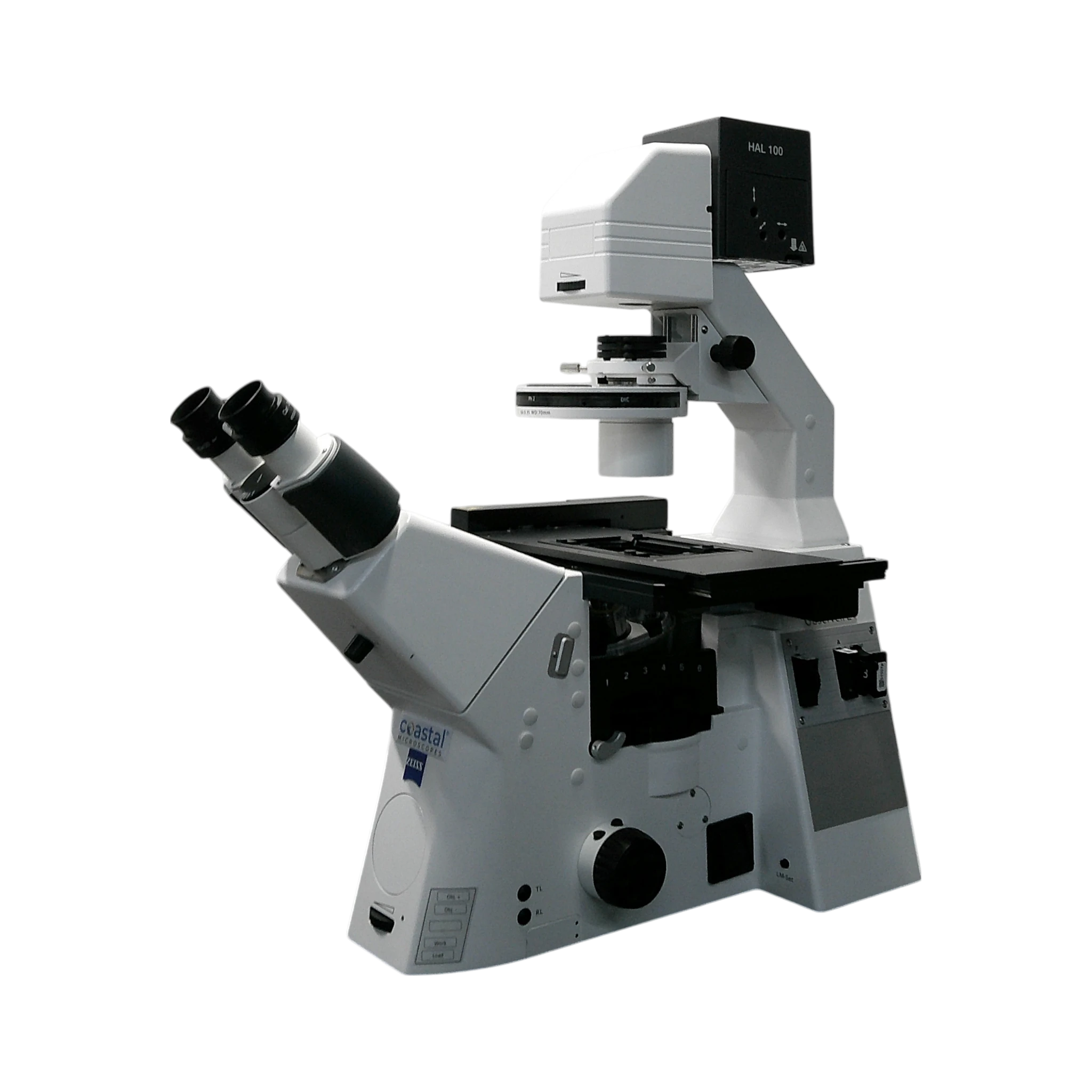 Zeiss Axio Observer Z1 Inverted Phase Contrast Fluorescence Motorized w/ Optional Definite Focus (1, 2, or 3) Microscope