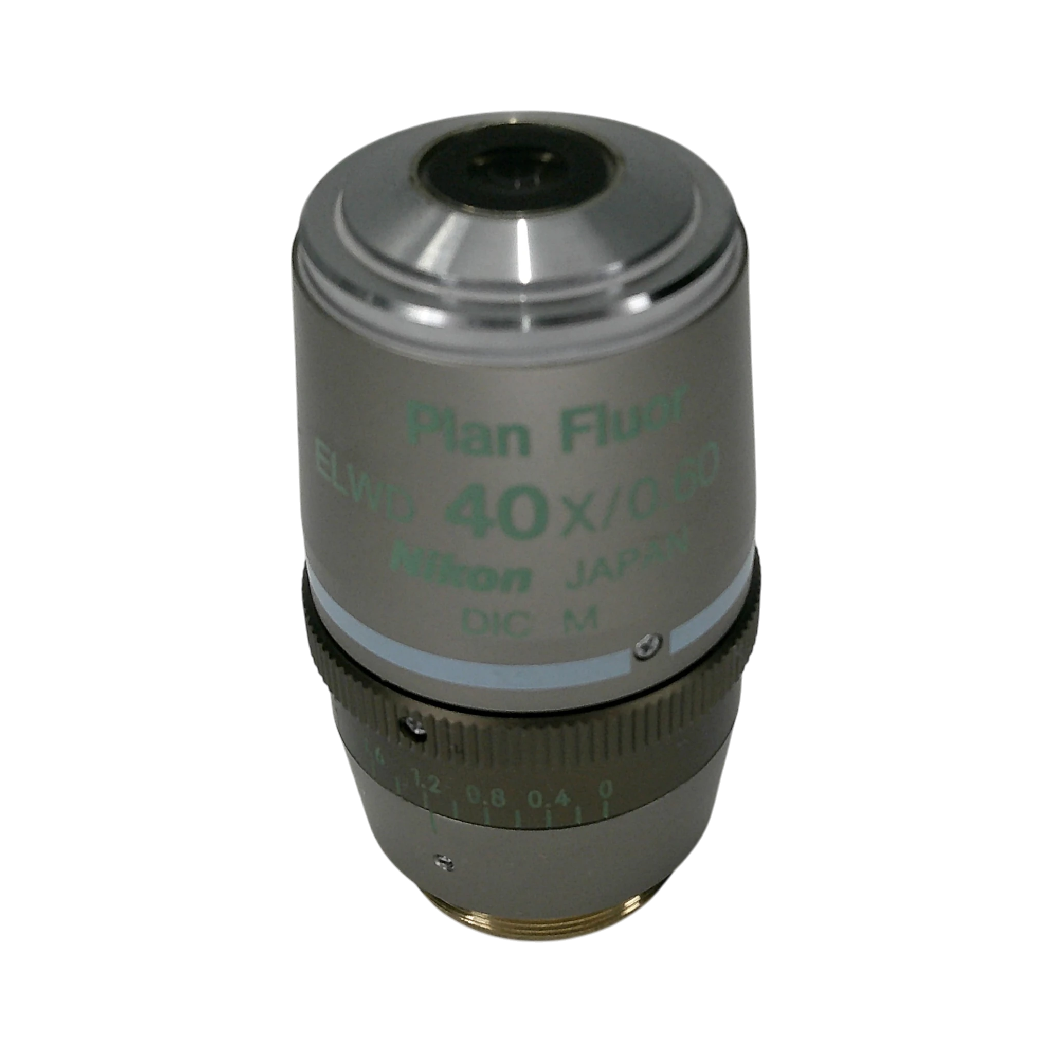 Nikon  Plan Fluor ELWD Ph2 DM DIC M 40x/0.60 M25 Thread Size Microscope Objective