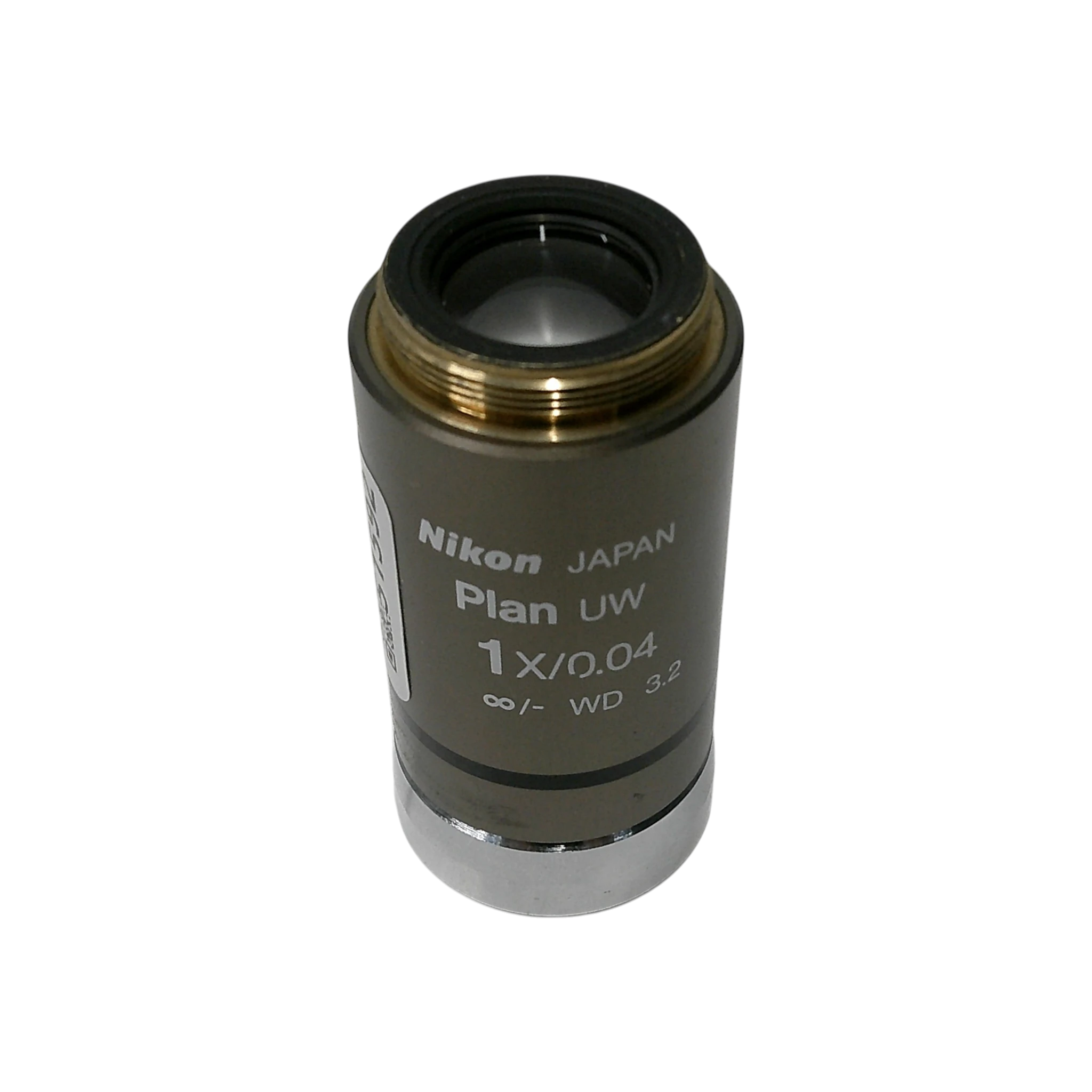 Nikon  Plan UW 1x/0.04 M25 Thread Size Microscope Objective