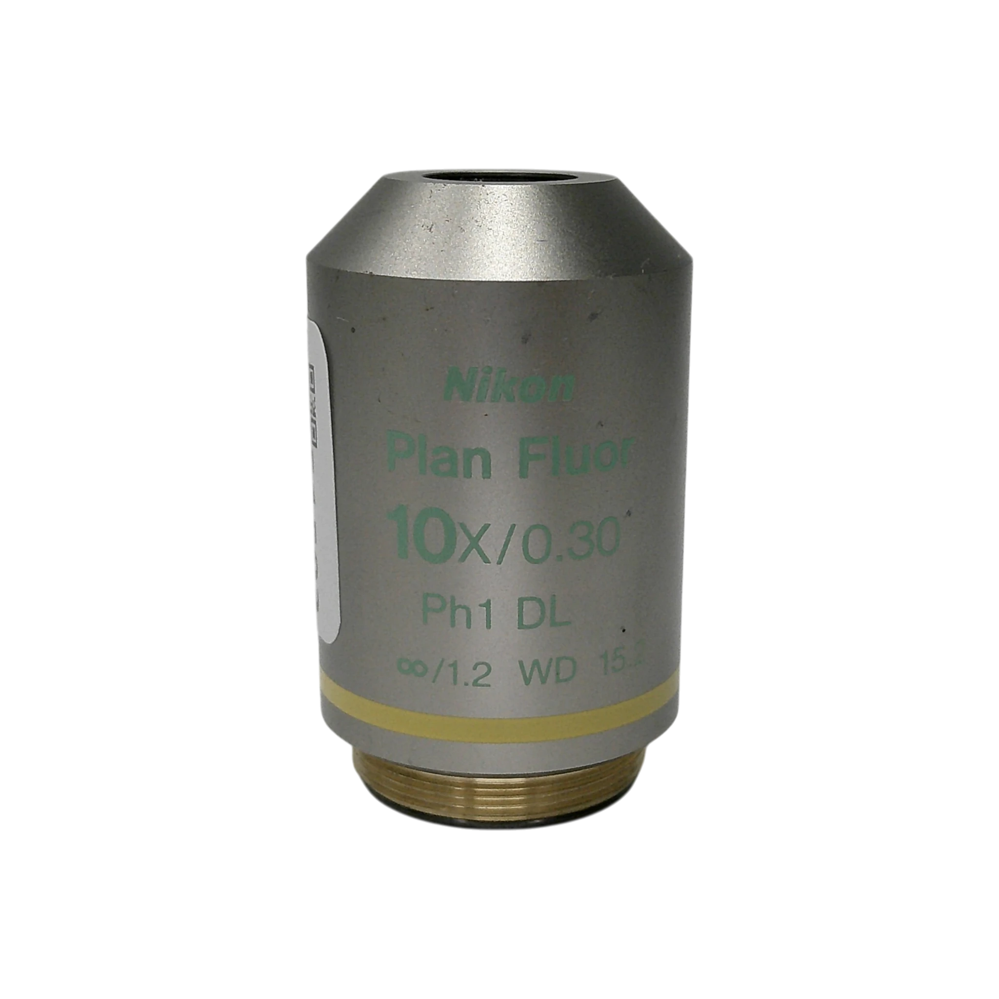 Nikon  Plan Fluor 10x/0.30 PH1 DL M25 Thread Size Microscope Objective
