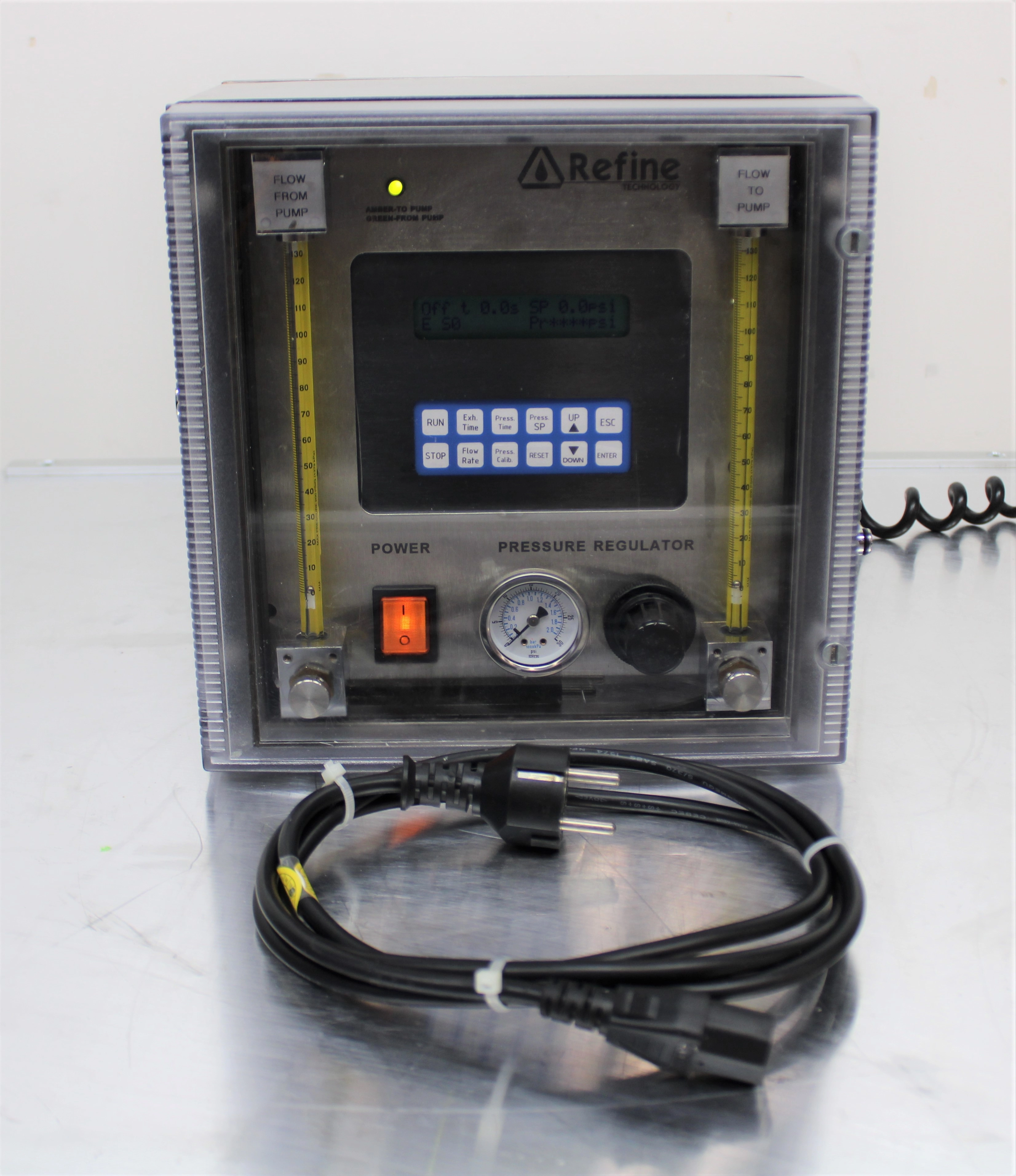 Refine C26-2 Regulator Pressure Control VG 240V 50/60Hz EU-PLUG Used - 7000282